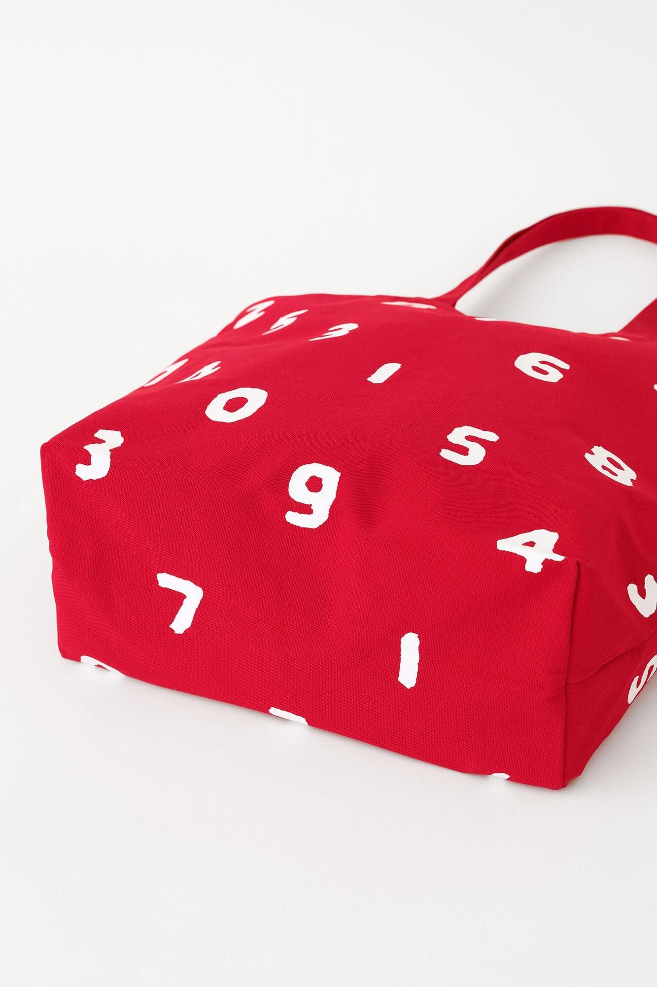 AKTION Canvas-Tasche L/SO-SU-U Tiefes Scharlachrot (Kokihiiro) x Tsukumo