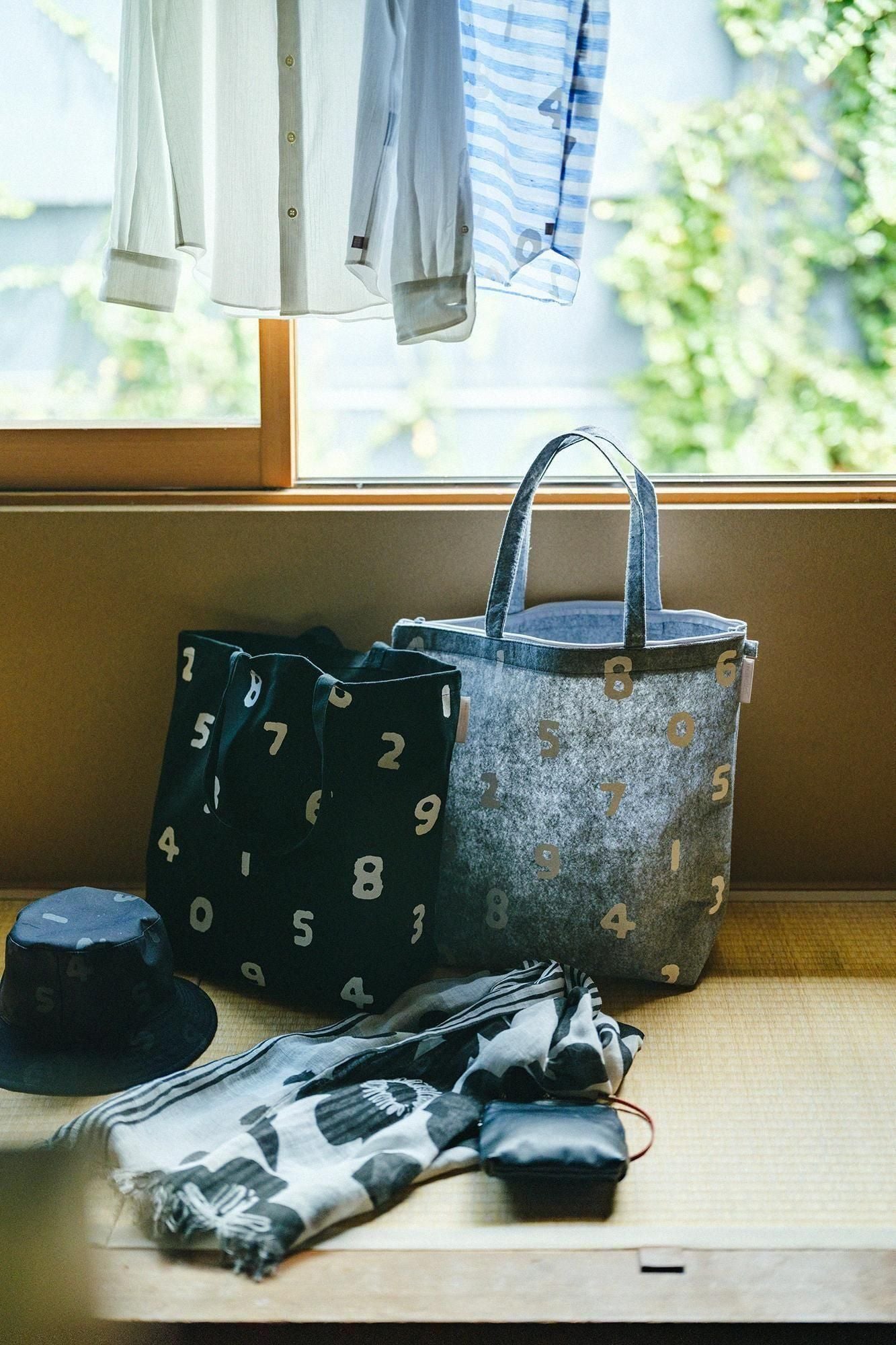 PROMOTION キャンバストートL/SO-SU-U 濡羽色(ぬればいろ)×つくも