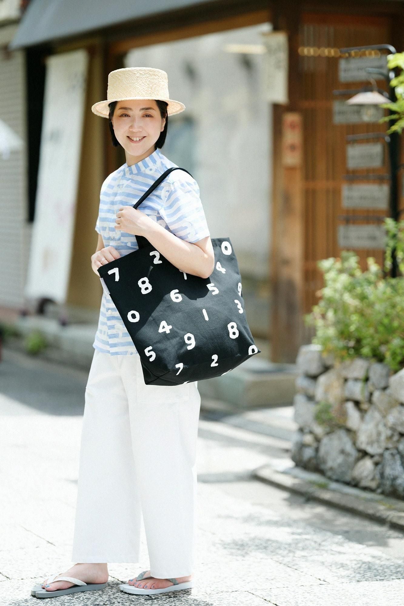 PROMOTION キャンバストートL/SO-SU-U 濡羽色(ぬればいろ)×つくも