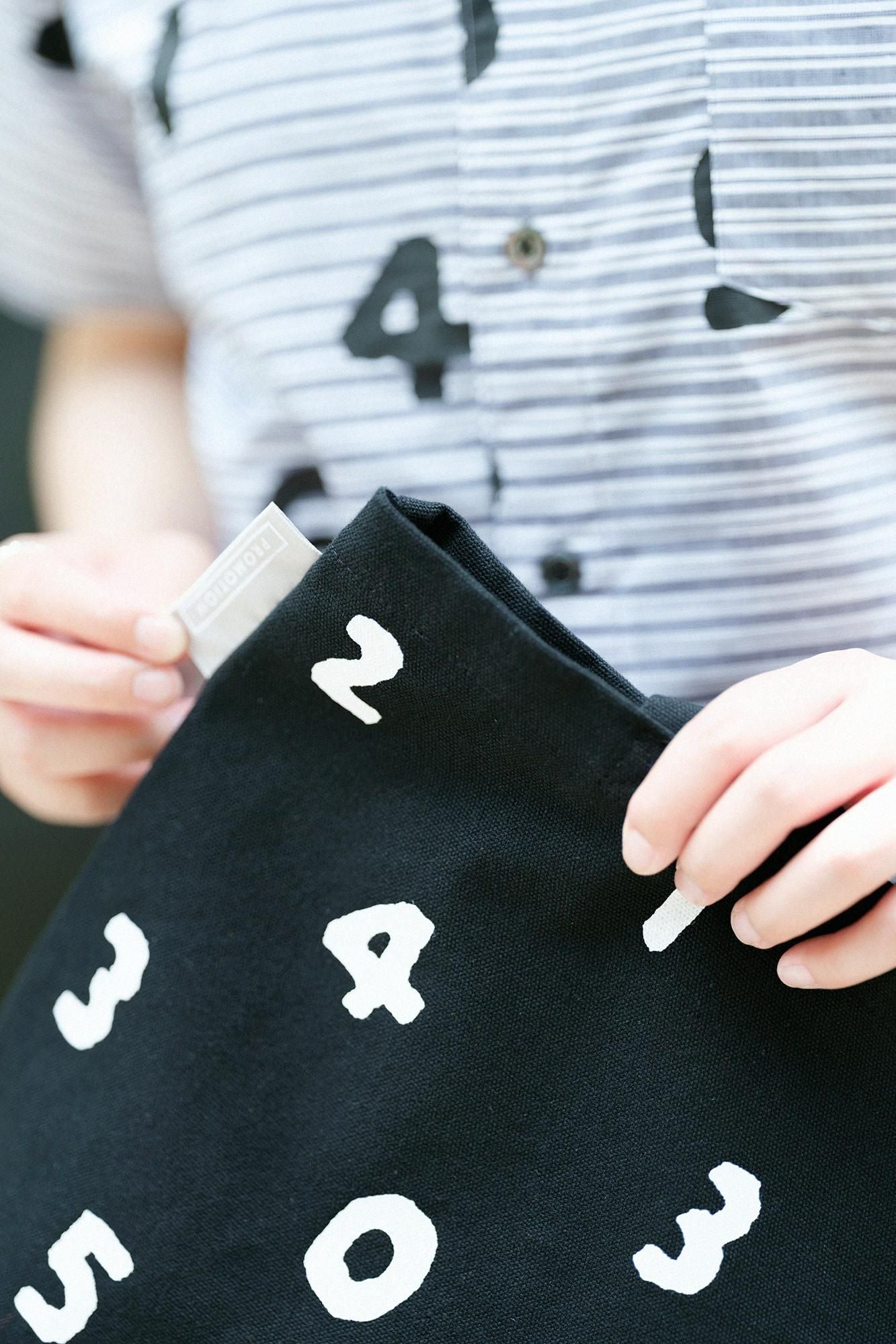 PROMOTION キャンバストートM/SO-SU-U 濡羽色(ぬればいろ)×つくも