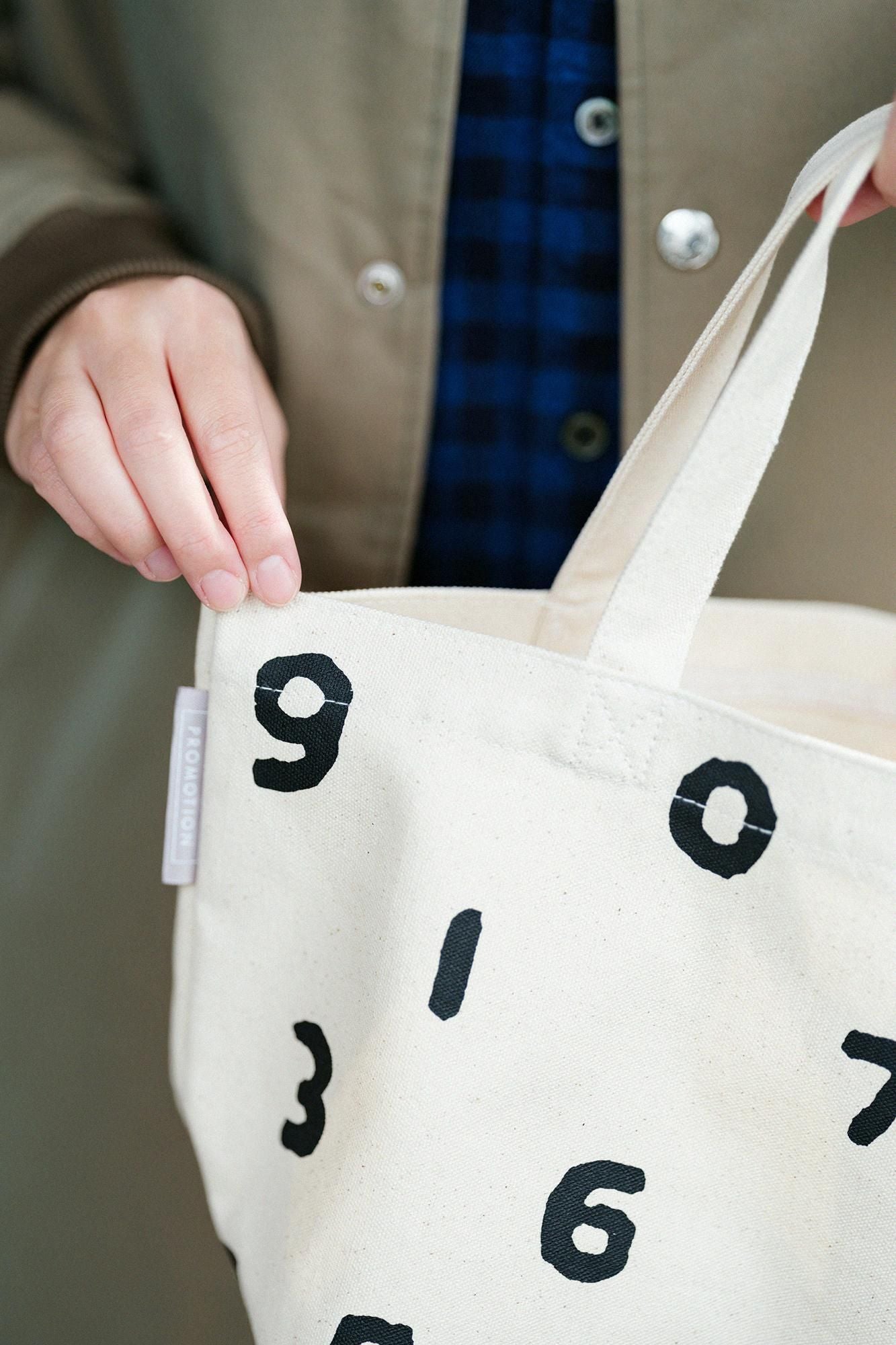 PROMOTION キャンバストートS/SO-SU-U 生成(きなり)×濡羽色(ぬればいろ)