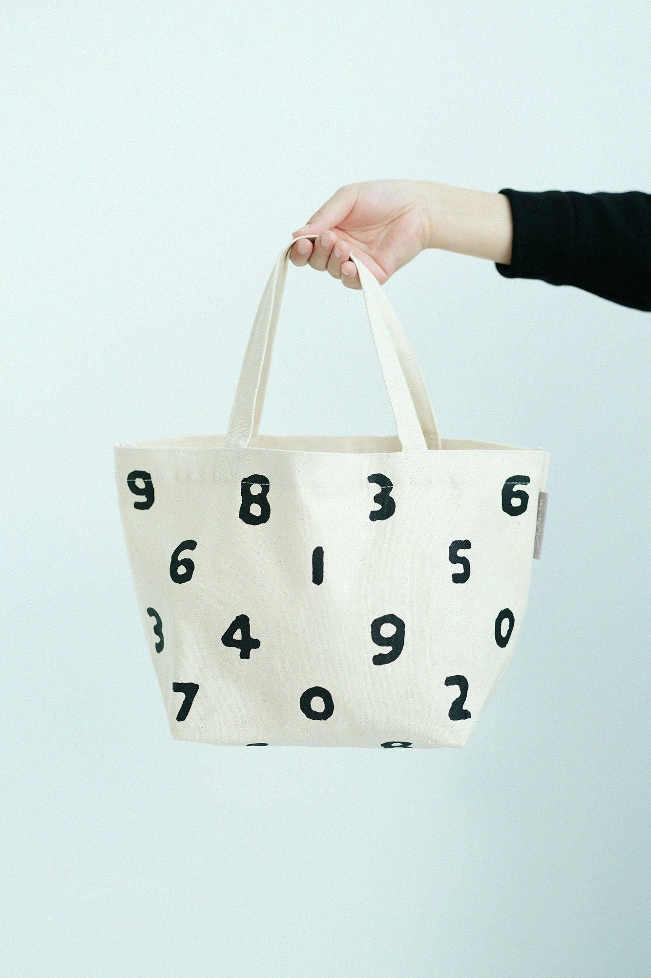 PROMOTION キャンバストートS/SO-SU-U 生成(きなり)×濡羽色(ぬればいろ)