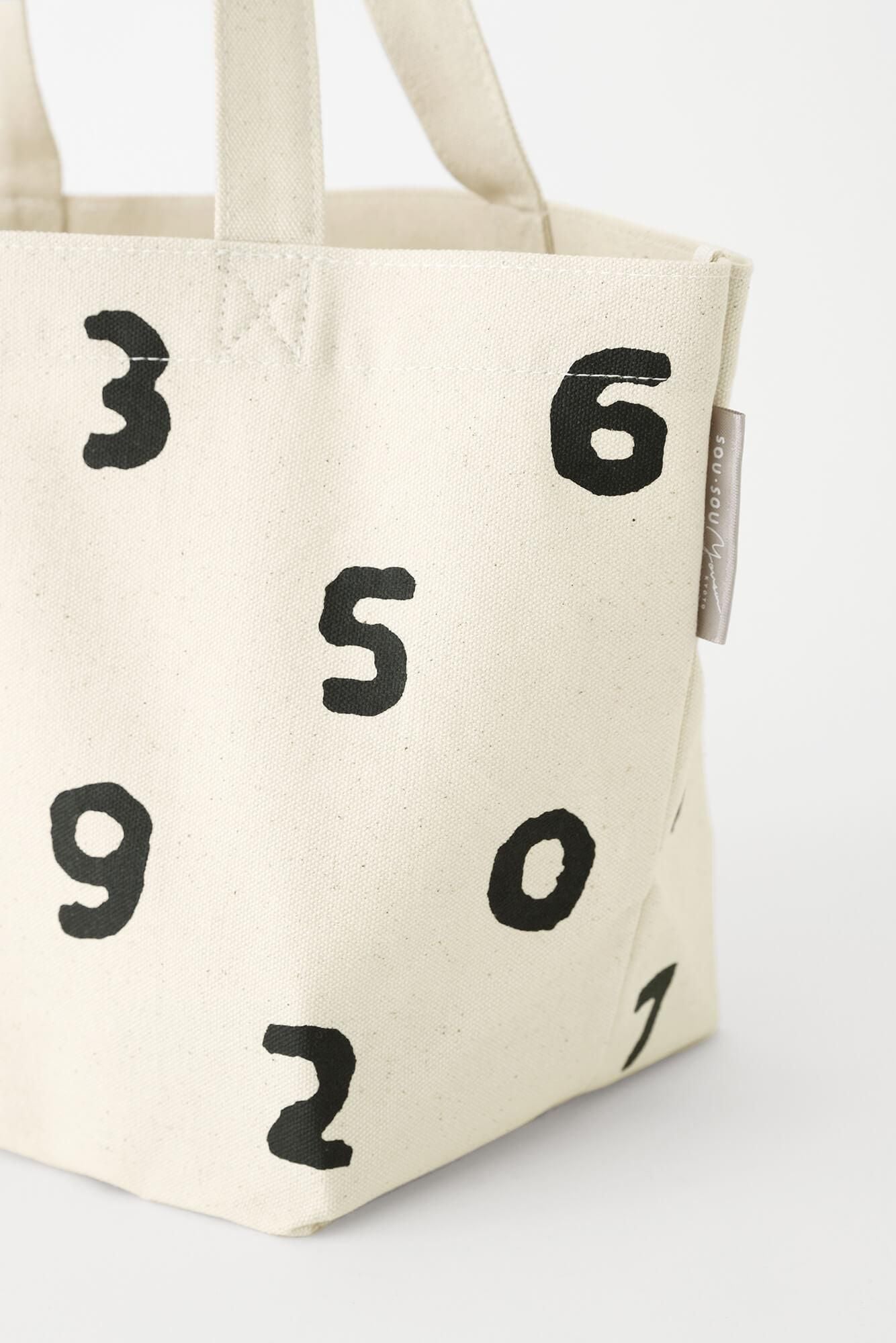 PROMOTION キャンバストートS/SO-SU-U 生成(きなり)×濡羽色(ぬればいろ)