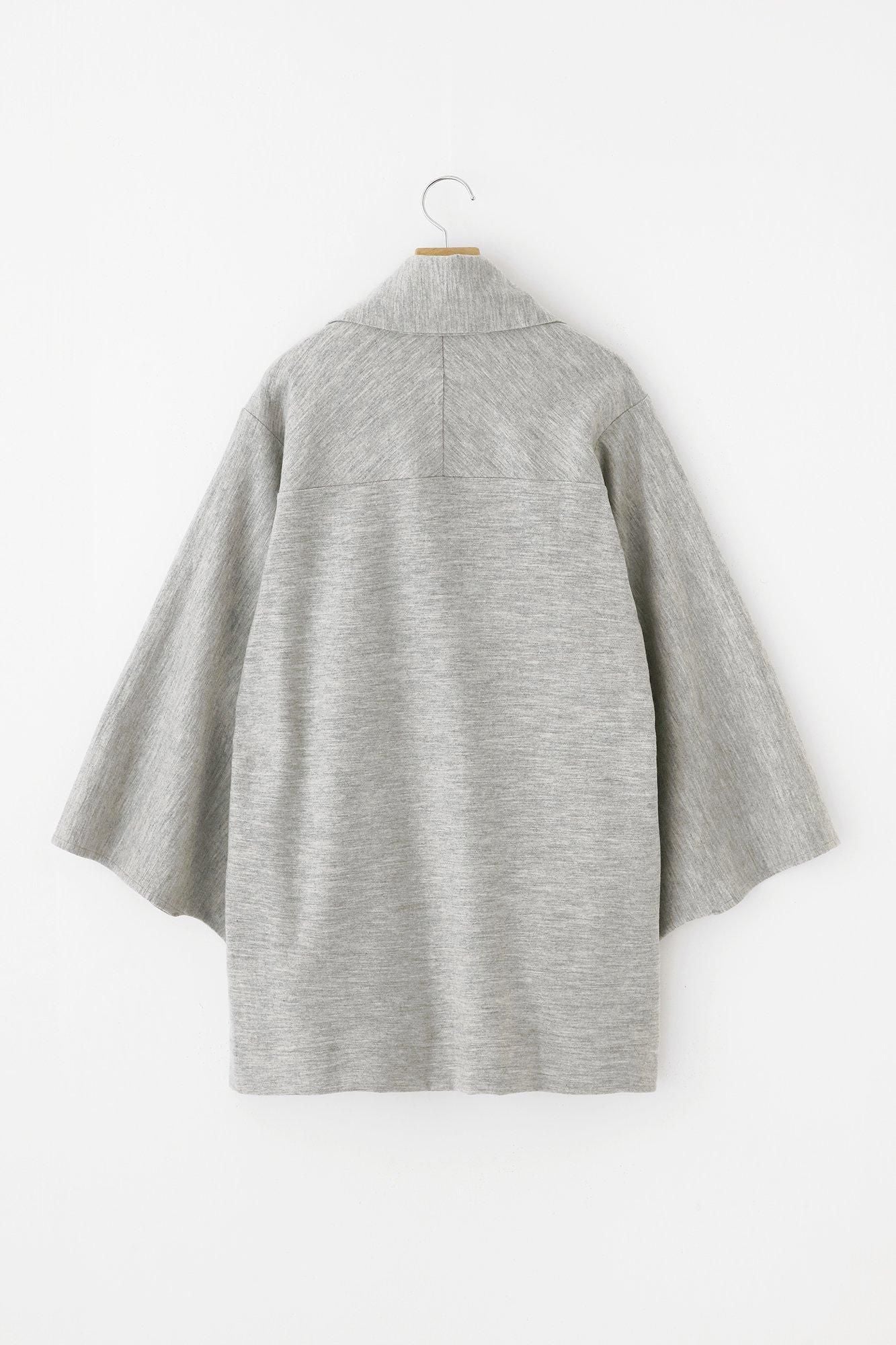 スーパー100'sウール 小袖蘭陀(こそでらんだ)/絹鼠杢(きぬねずもく)