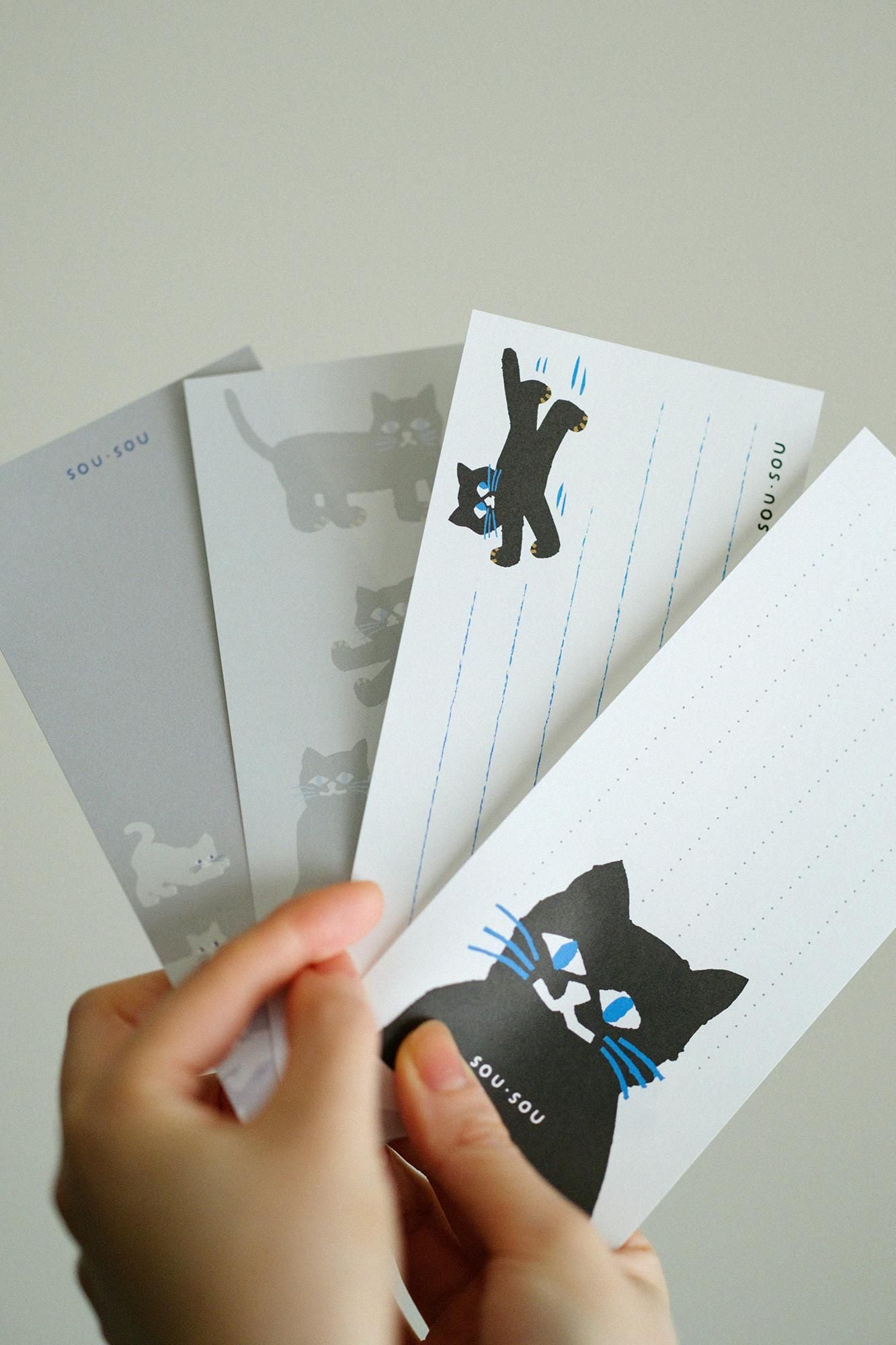 SOU・SOU × PHP研究所一筆箋/貓