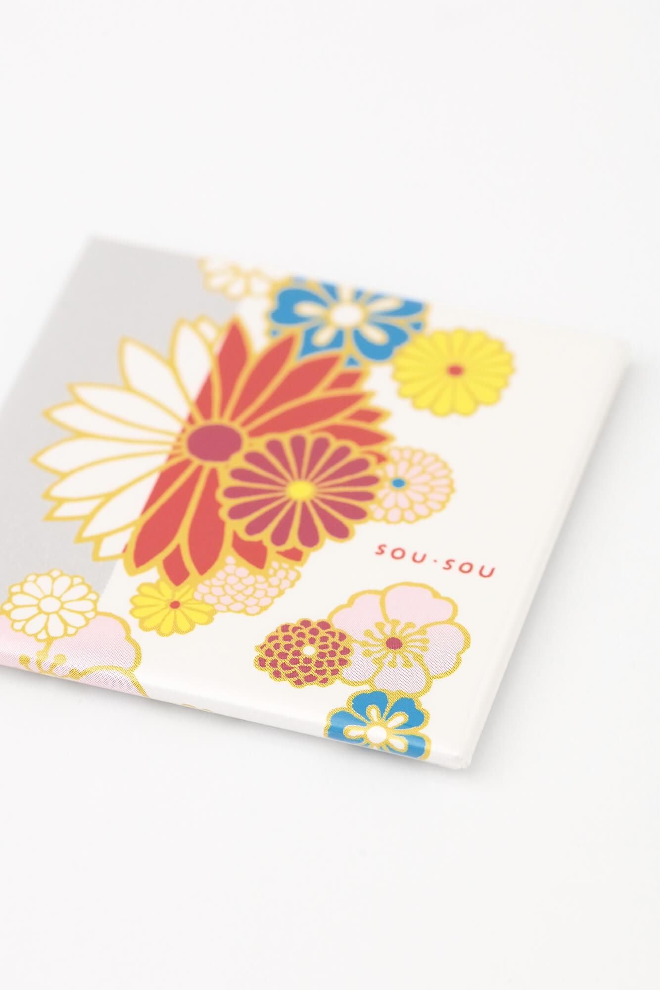 SOU・SOU×PHP研究所 磁鐵(方形)/金襴緞子