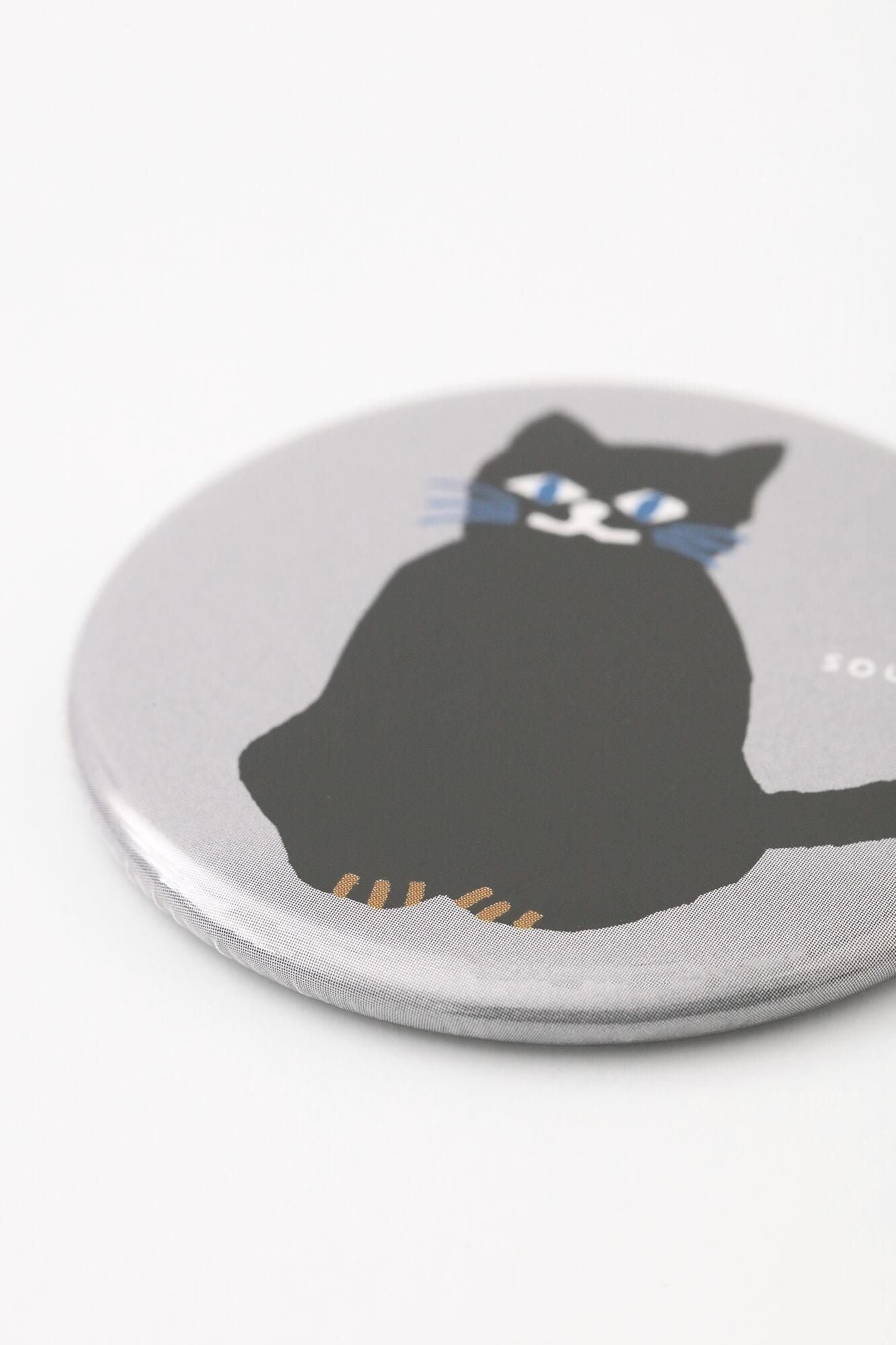 SOU・SOU × PHP Institute Badge Magnet (Round) / Cat