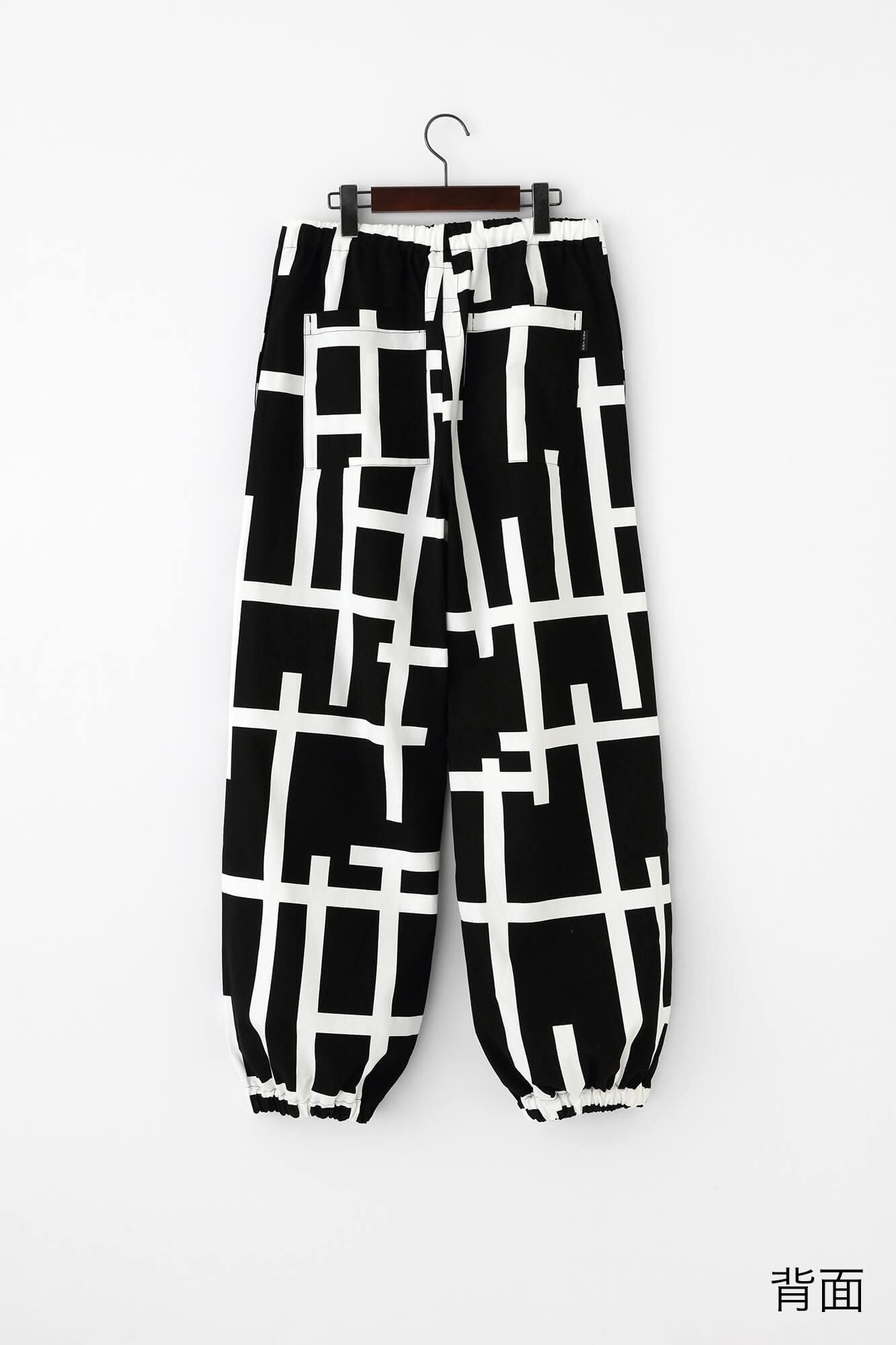 12号帆布 作務衣(さむえ) 下/桟(さん)