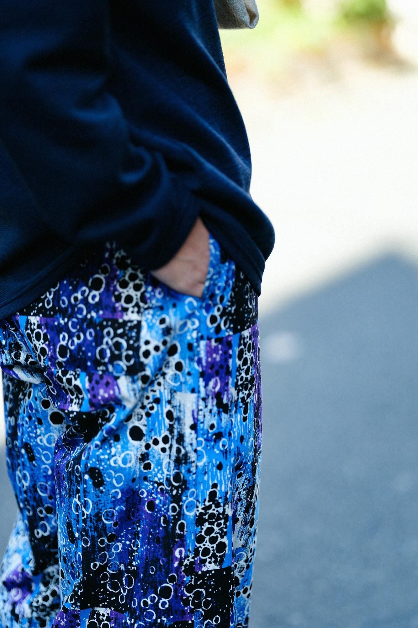 No.12 Canvas Samue Bottom / Tenmoku