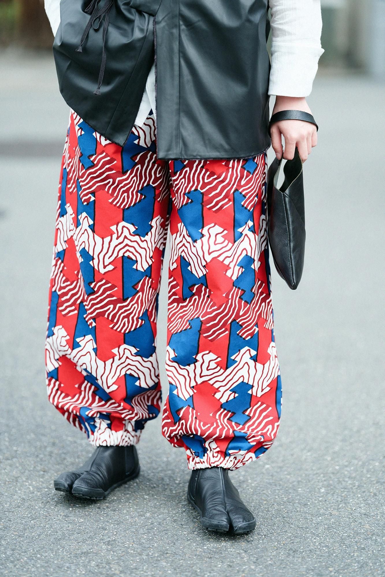 12號帆布作務衣 下裝/松皮菱