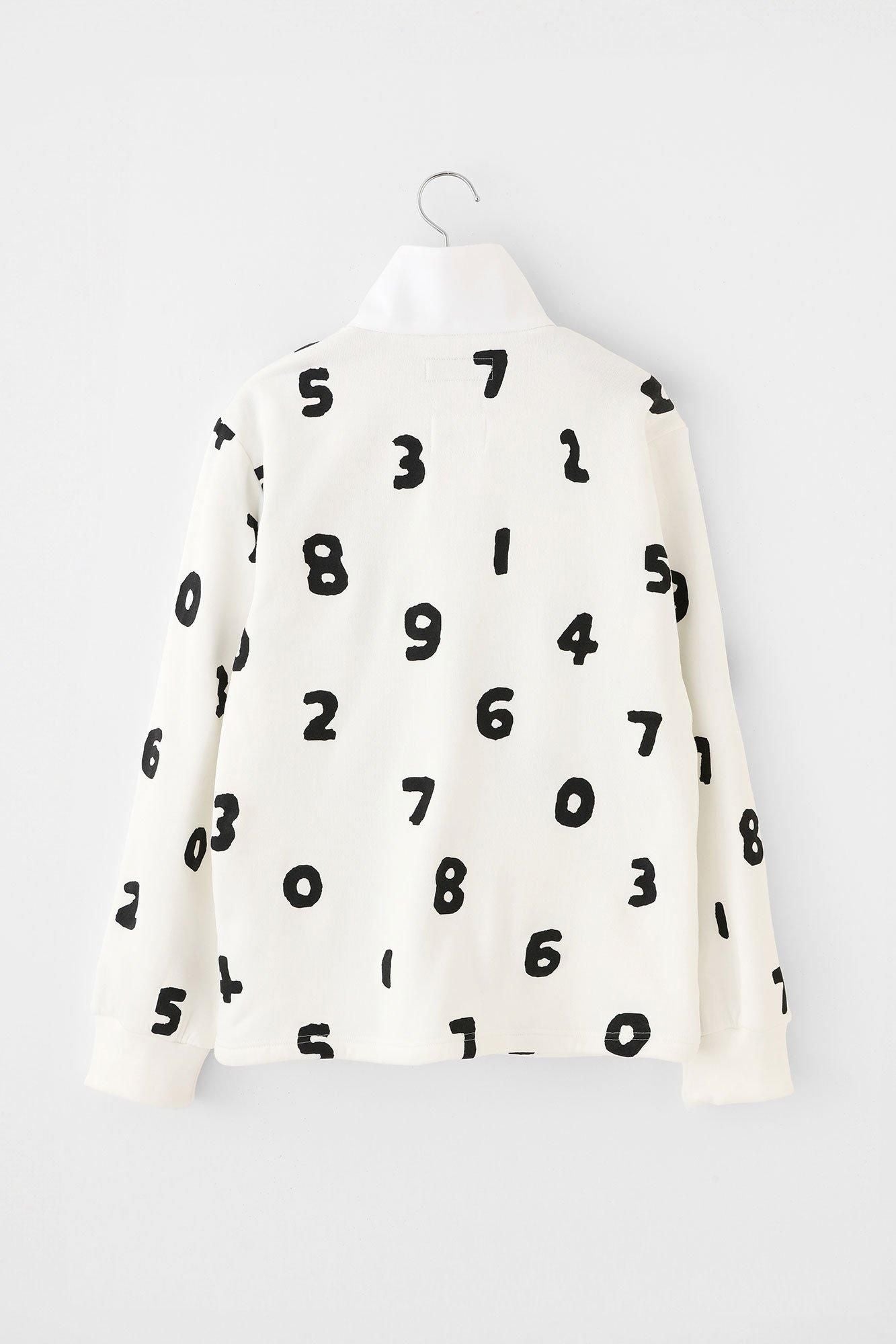 內起絨抓絨 H.W.S 套頭上衣/SO-SU-U十數 白色