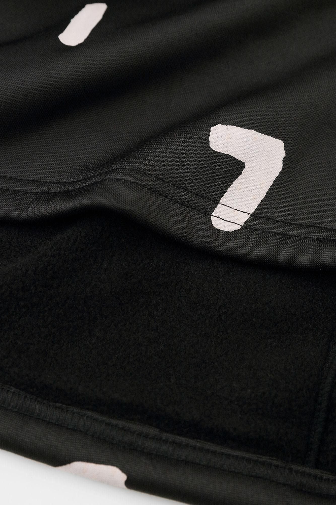 內起絨抓絨 H.W.S 套頭上衣/SO-SU-U十數 黑色