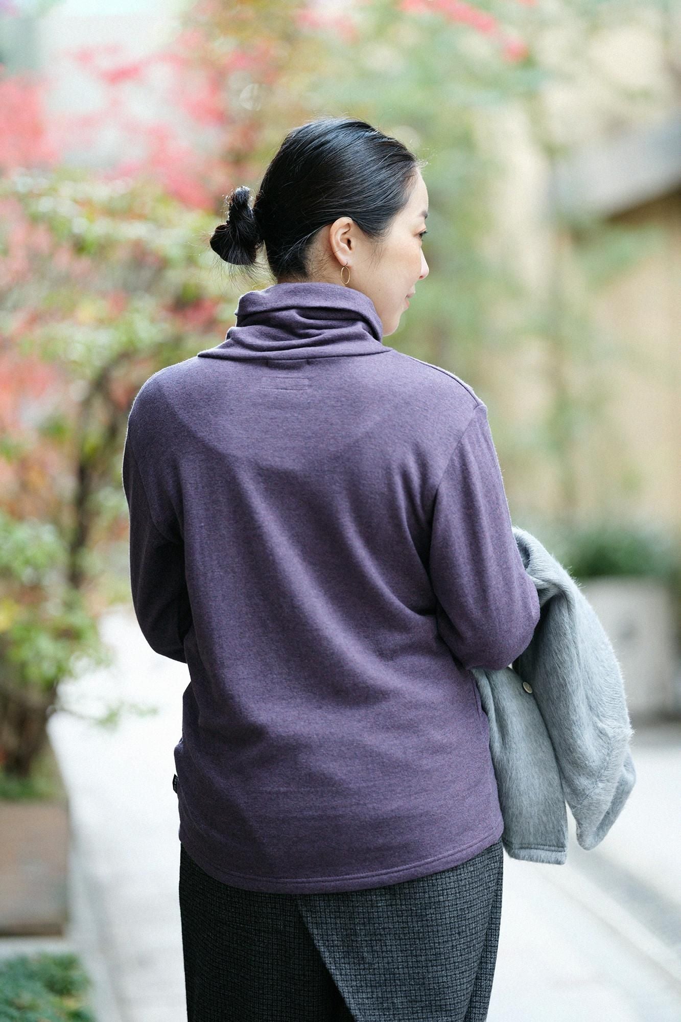 Fleecefutter Kammgarn Ami (Somo Ami) Kragenumhüllung Jiban/Budo Nezu (Budo Nezu)