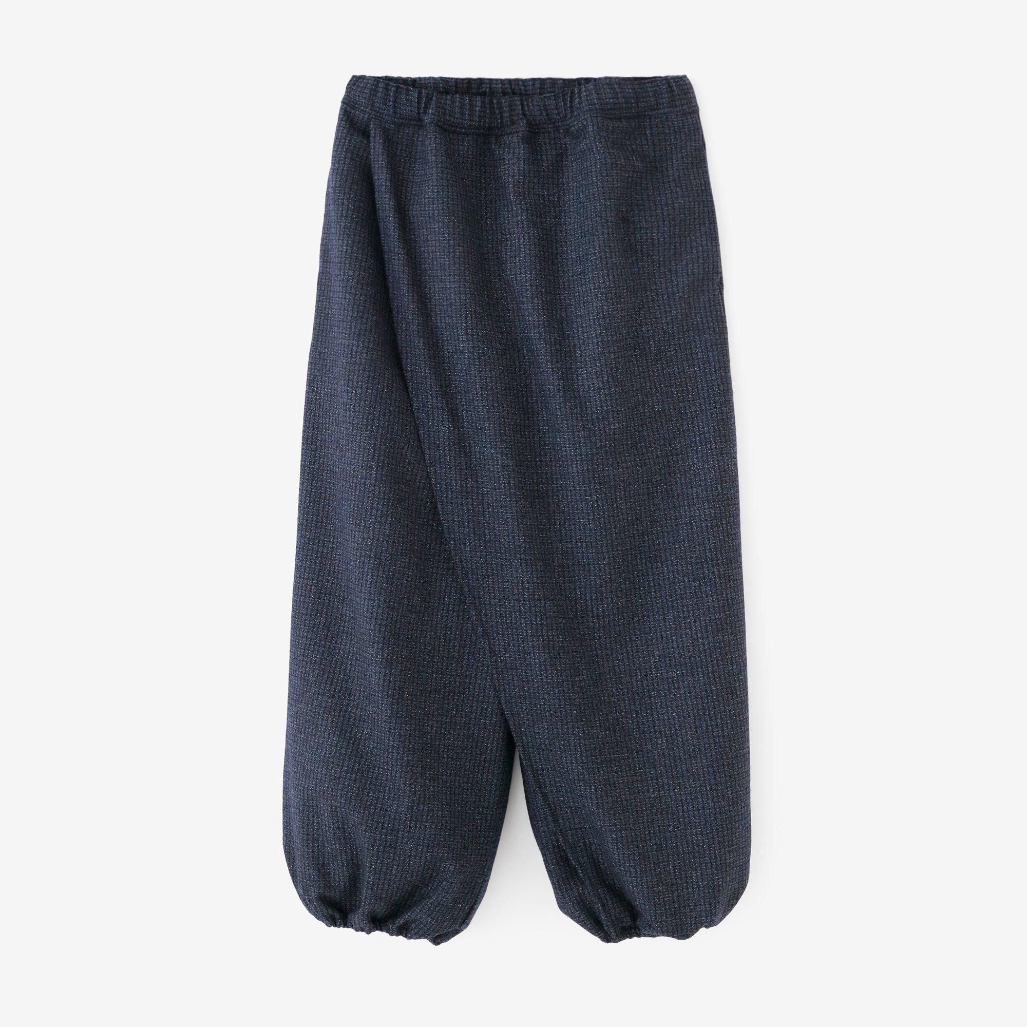 Fluff, tissage en treillis, Takamikan Ishita/Bleu foncé