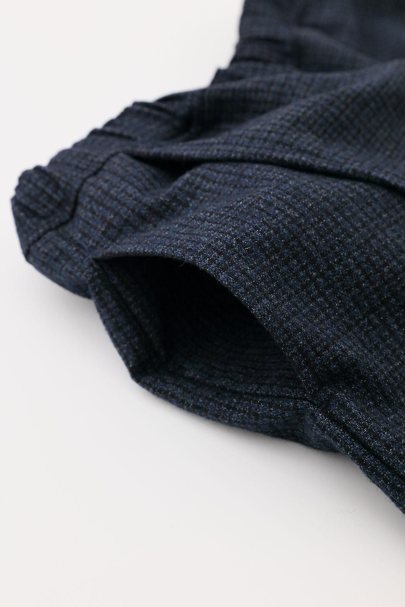 Fluff, tissage en treillis, Takamikan Ishita/Bleu foncé