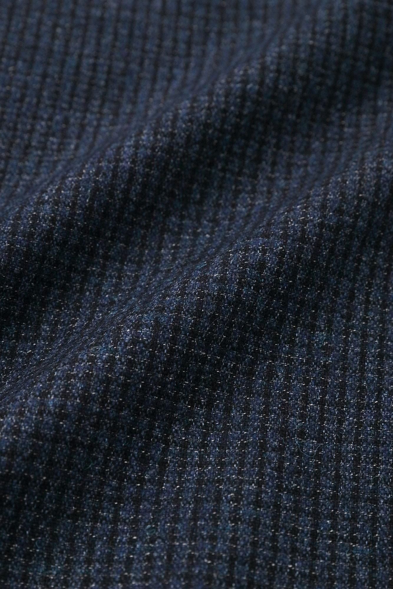 Fluff, tissage en treillis, Takamikan Ishita/Bleu foncé