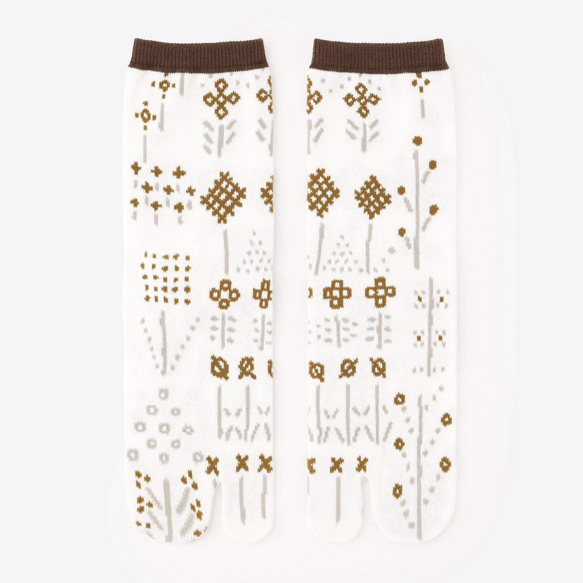 Tabi Socks (Mid-calf)/Delicate【Men・Women】