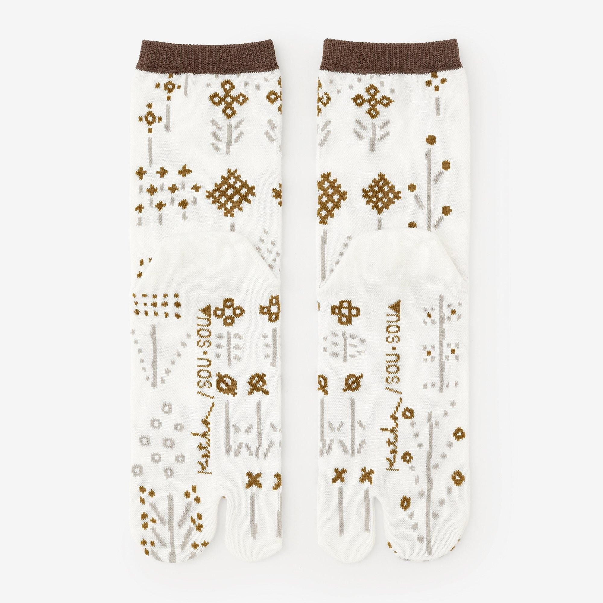 Tabi Socks (Mid-calf)/Delicate【Men・Women】