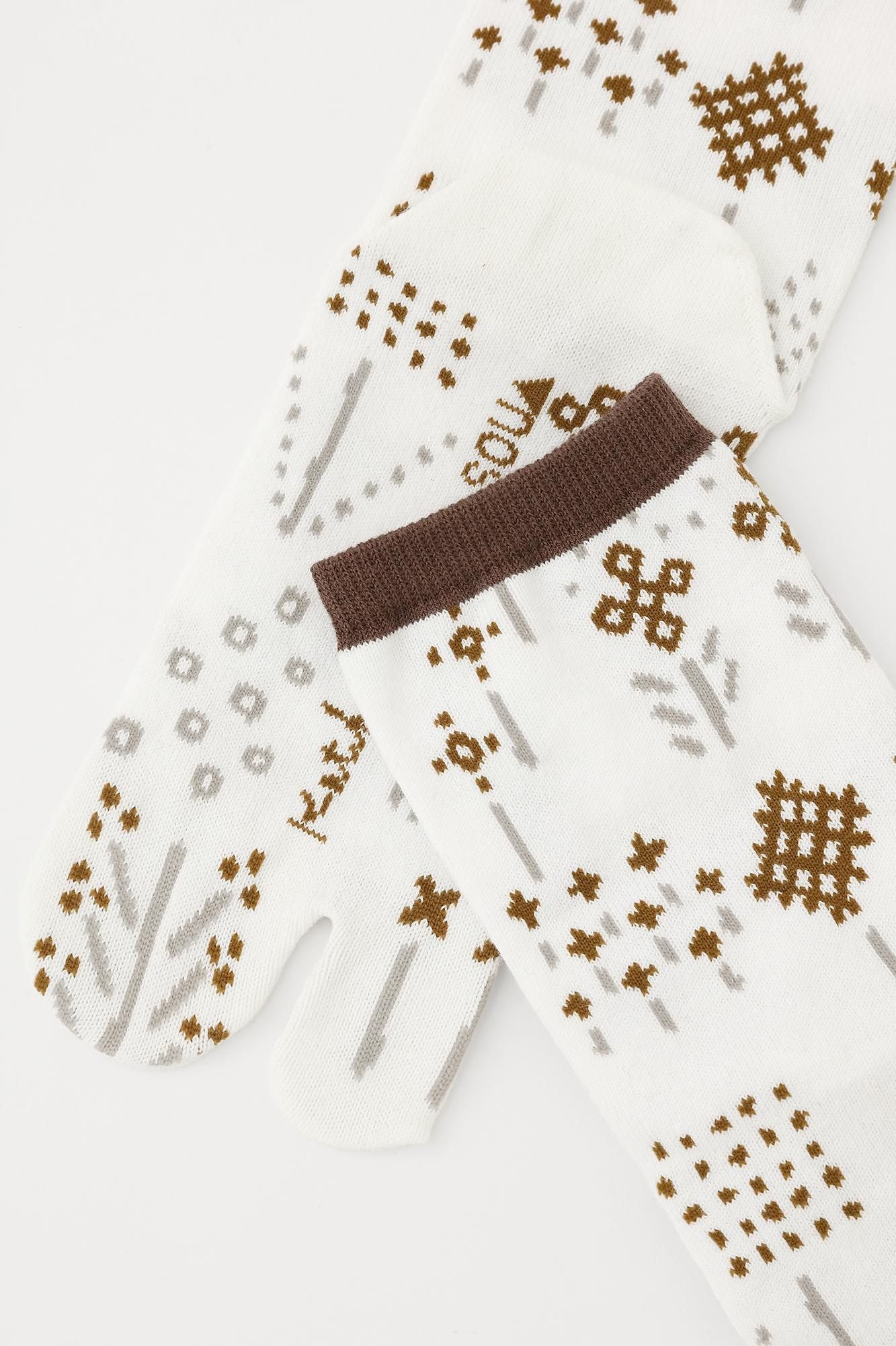 Tabi Socks (Mid-calf)/Delicate【Men・Women】