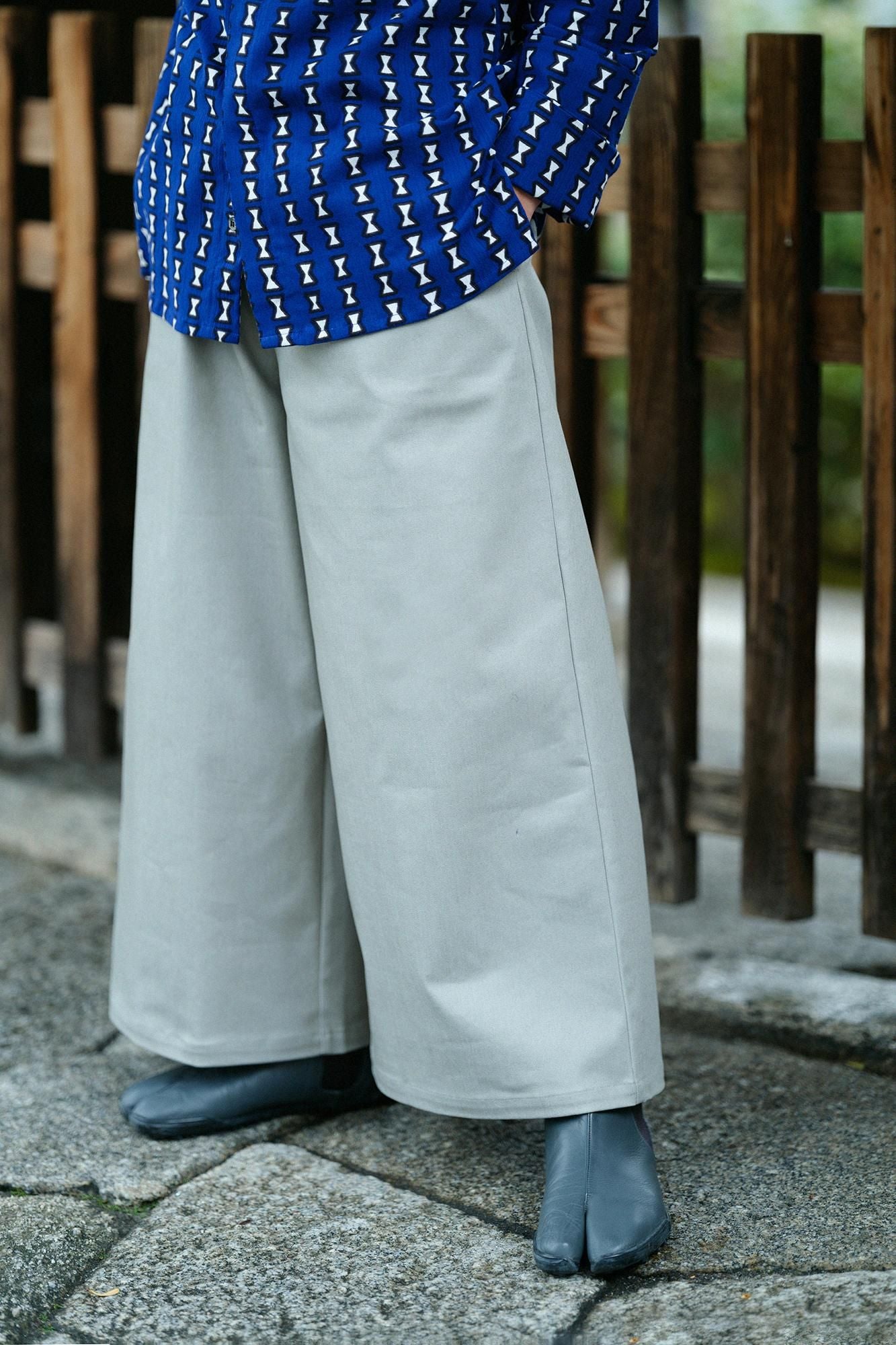 拉伸牛仔布,宽形,monpe/kinunezu