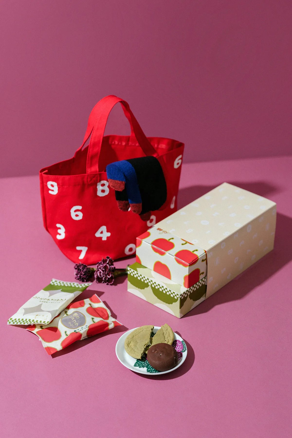 ■ Itōen×SOU・SOU Confiserie Choco / Sac cadeau Indigo profond (Kokihi-iro)