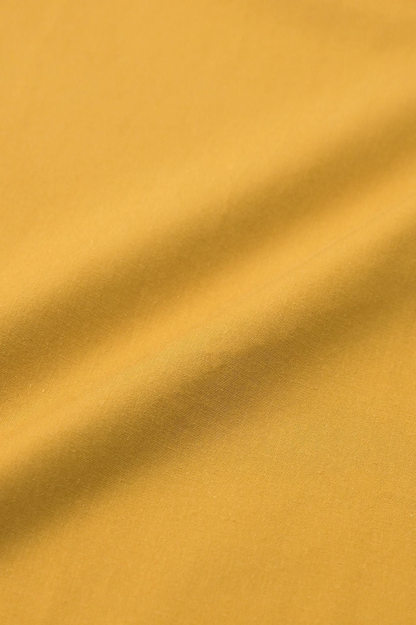 棉布裹裙/金黃色