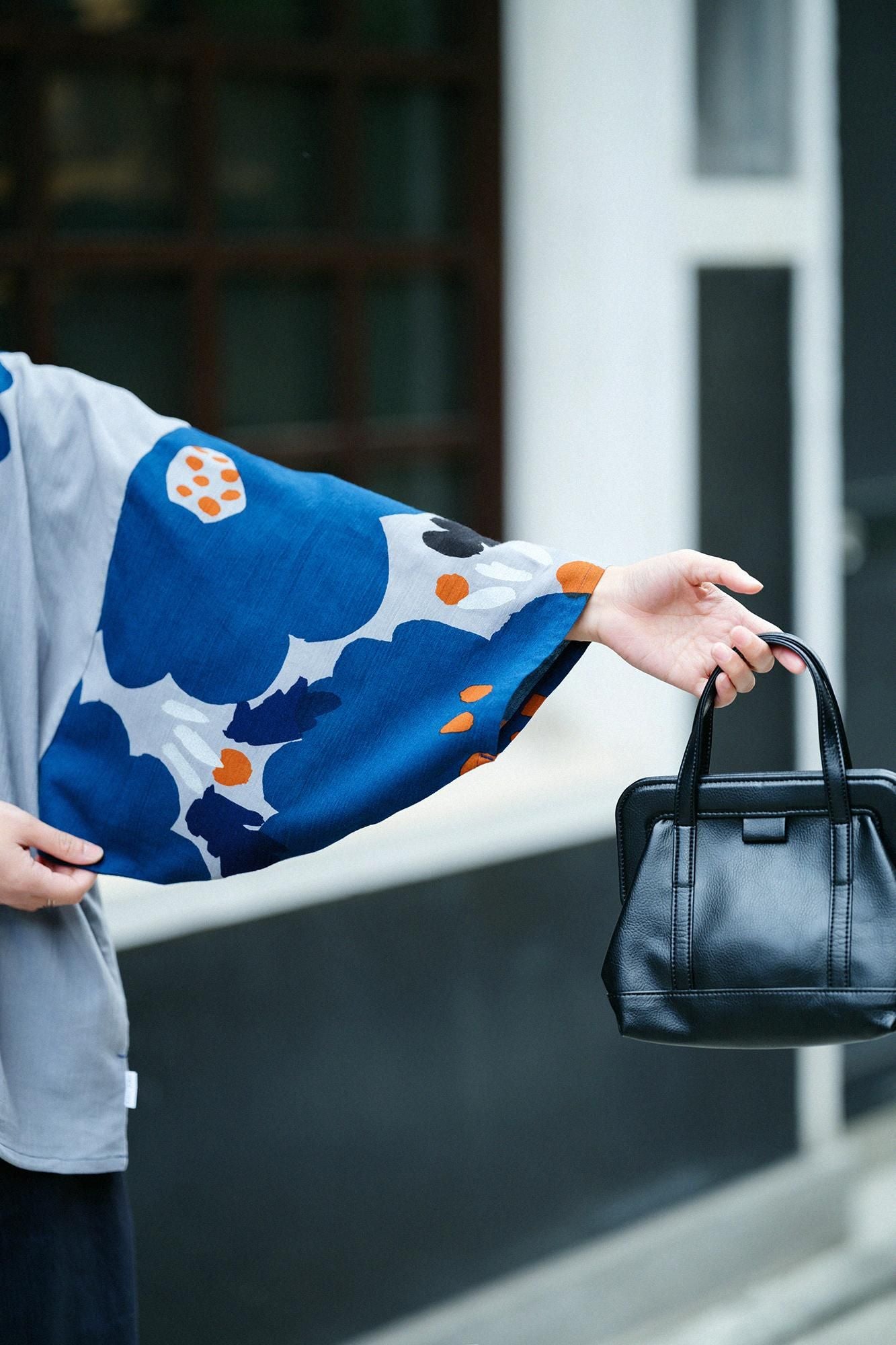 【net限定】高島縮 20/20 薙刀四角衣(なぎなたしかくい)/情熱(じょうねつ)