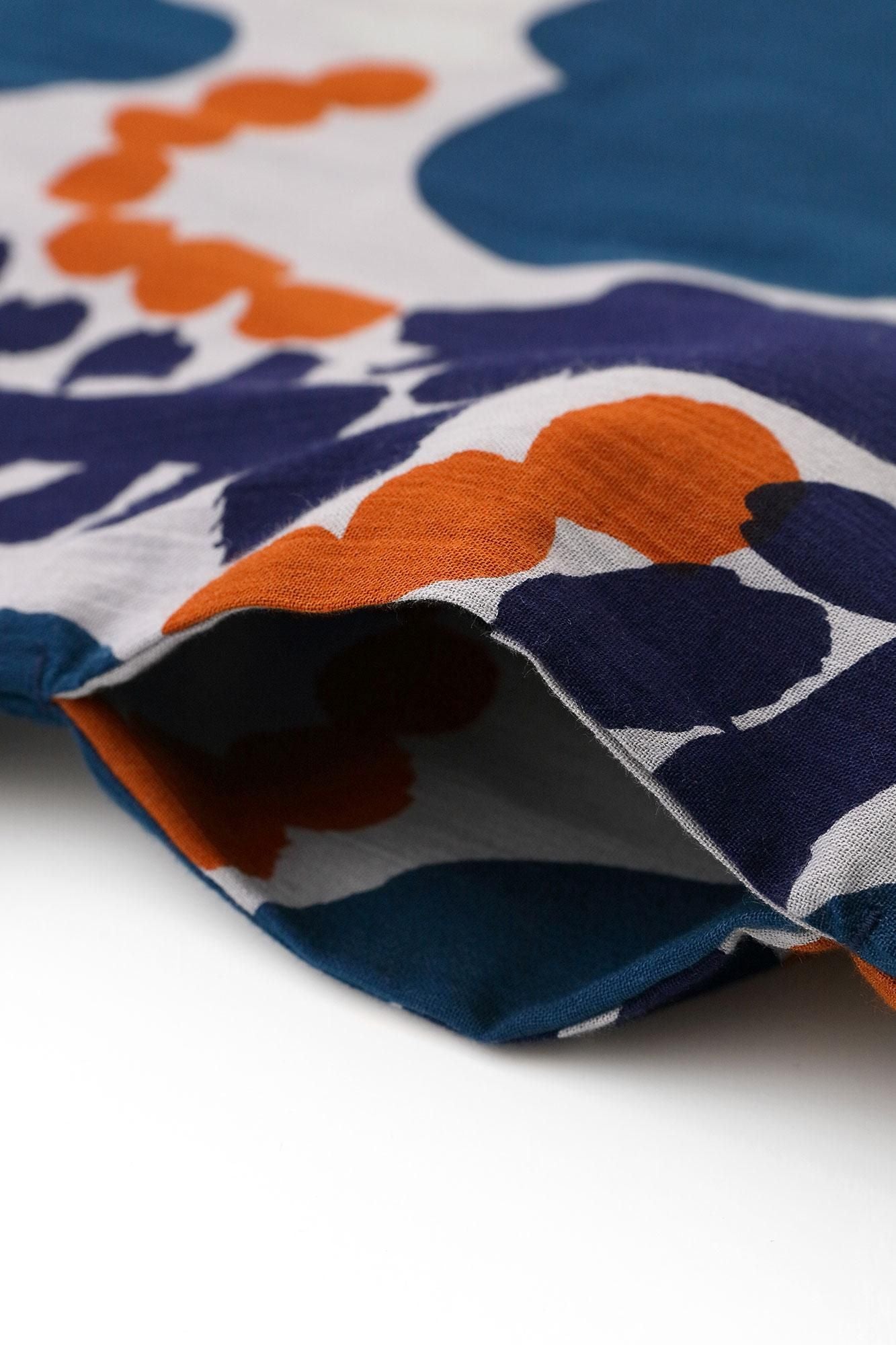 【net限定】高島縮 20/20 薙刀四角衣(なぎなたしかくい)/情熱(じょうねつ)