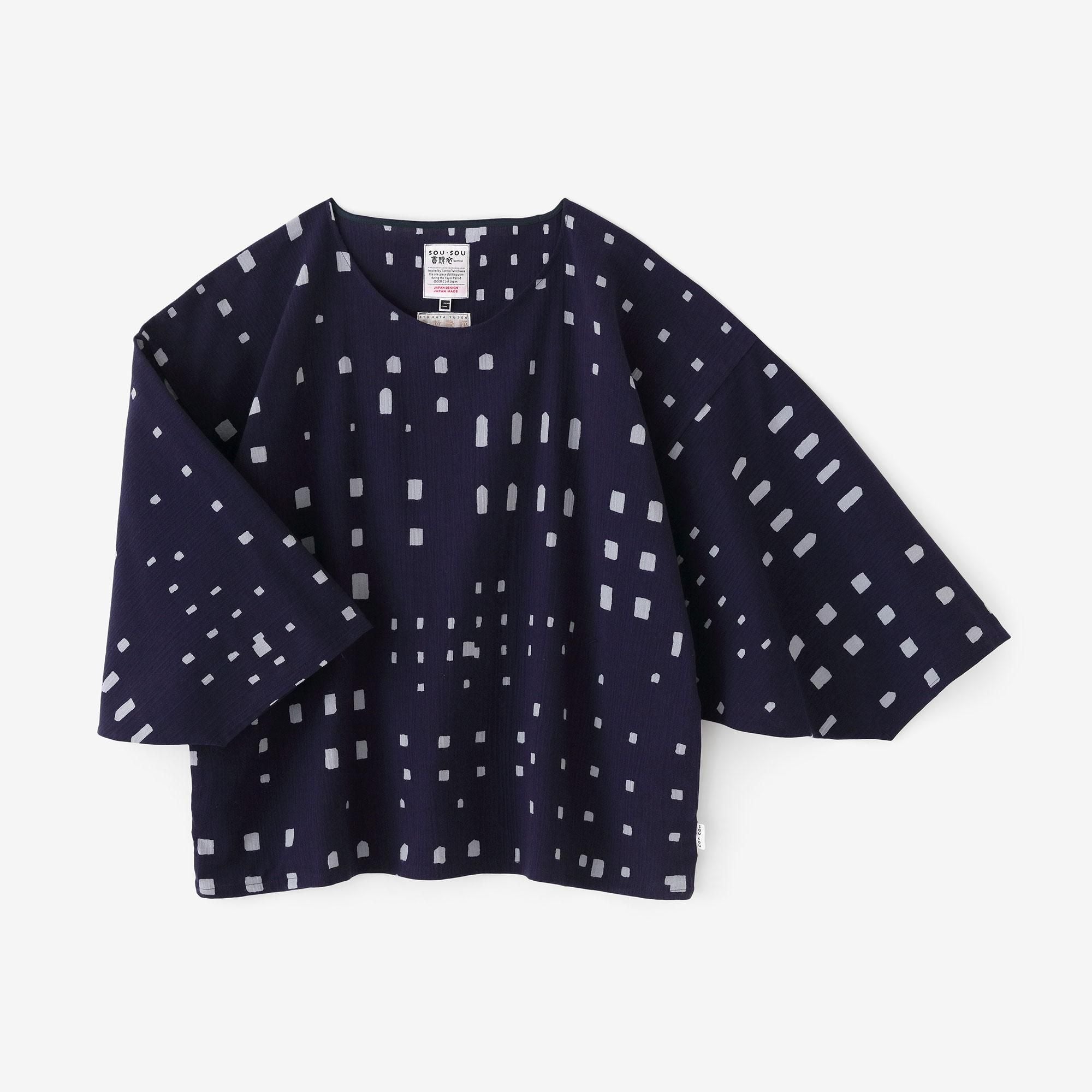 Chizimi Cotton 20/20 Naginata Square Top / Windows