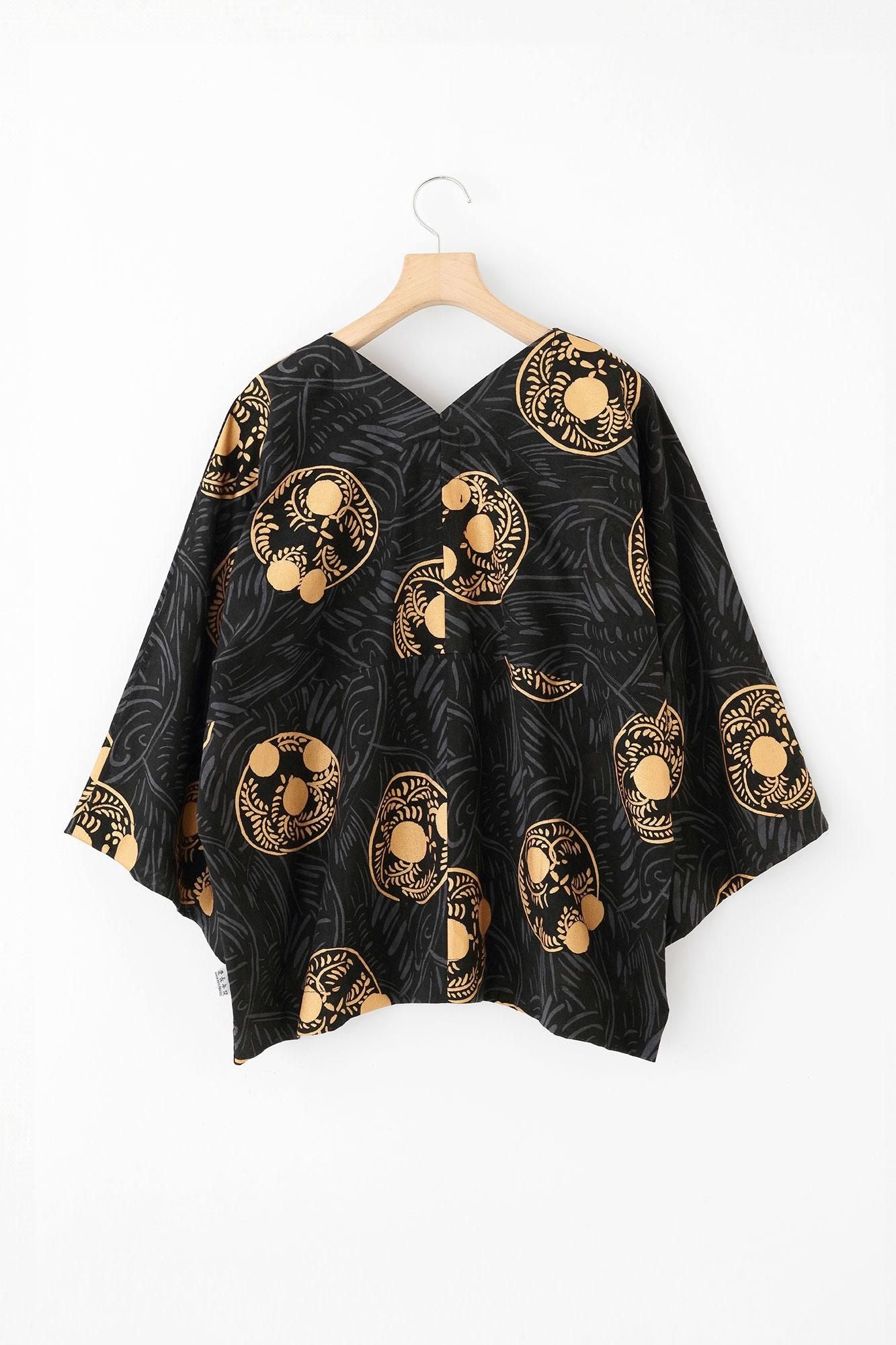 知多木棉 文 大帷 上衣/草紋