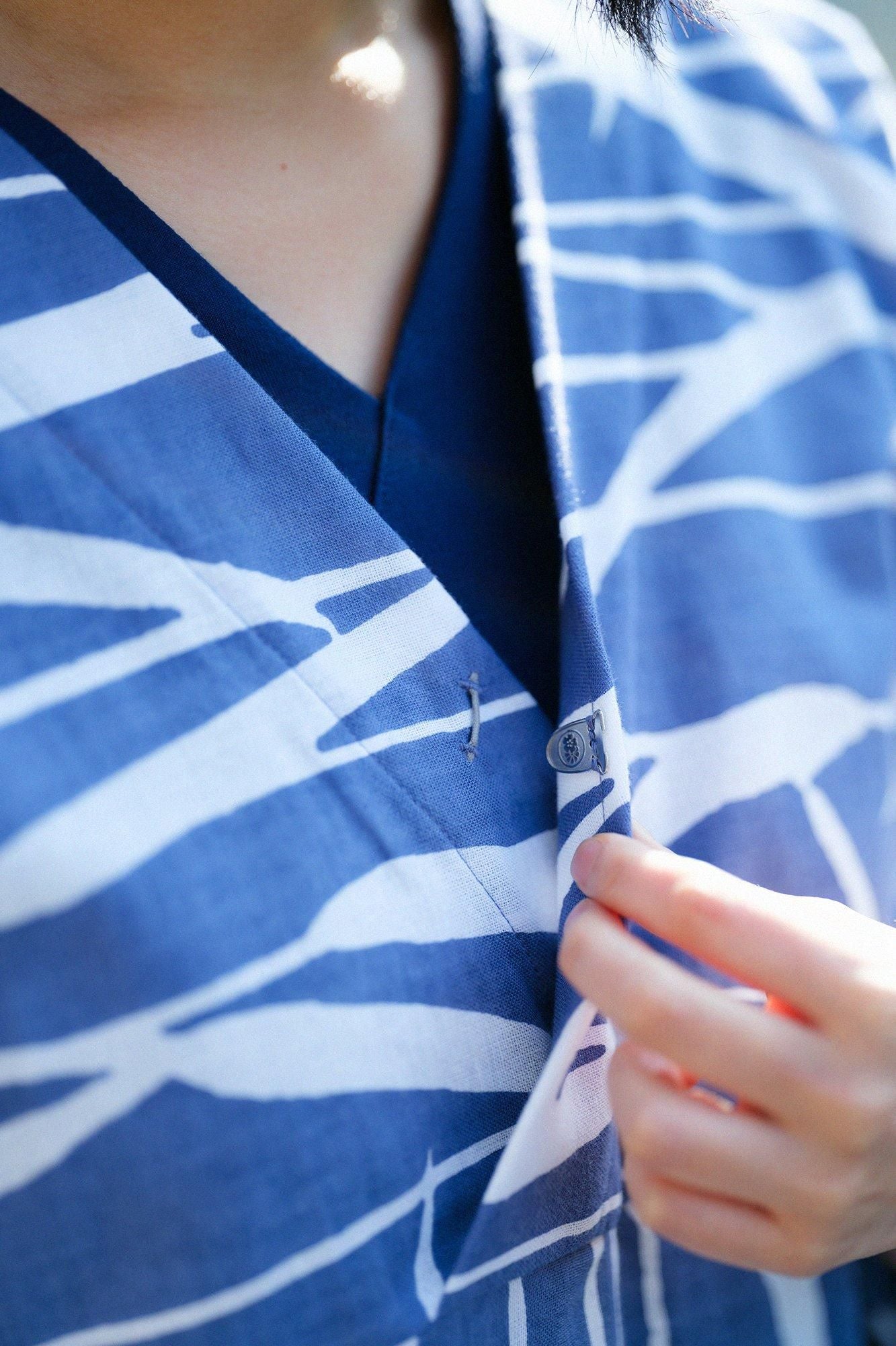 ISE棉文文字(BUN)Ookatabira/Mizube