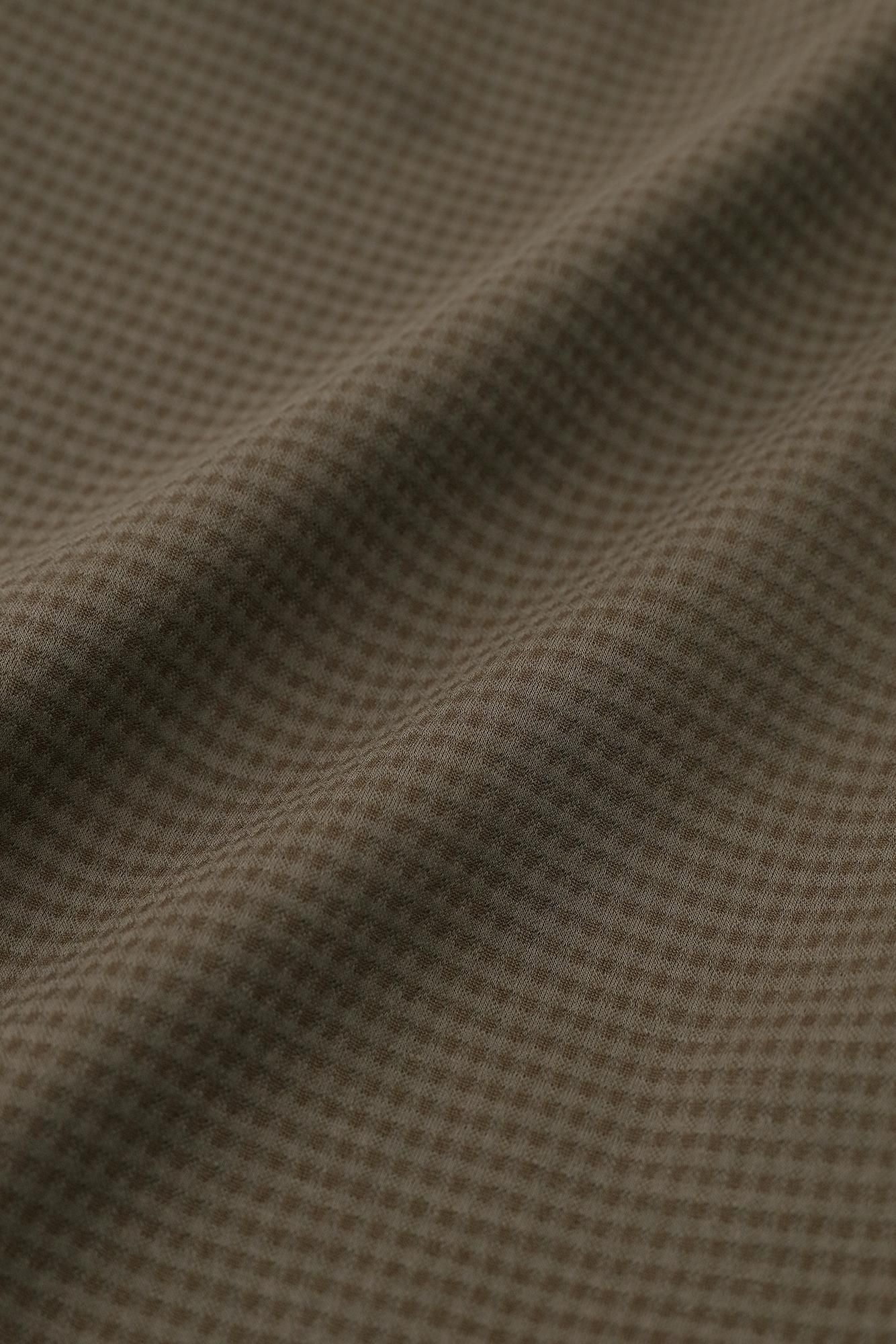 Hahnentrittmuster (Chidori Koshiami), schmale Form (Hosonari), Enyuu Wear/Kobicha (Liebestee)