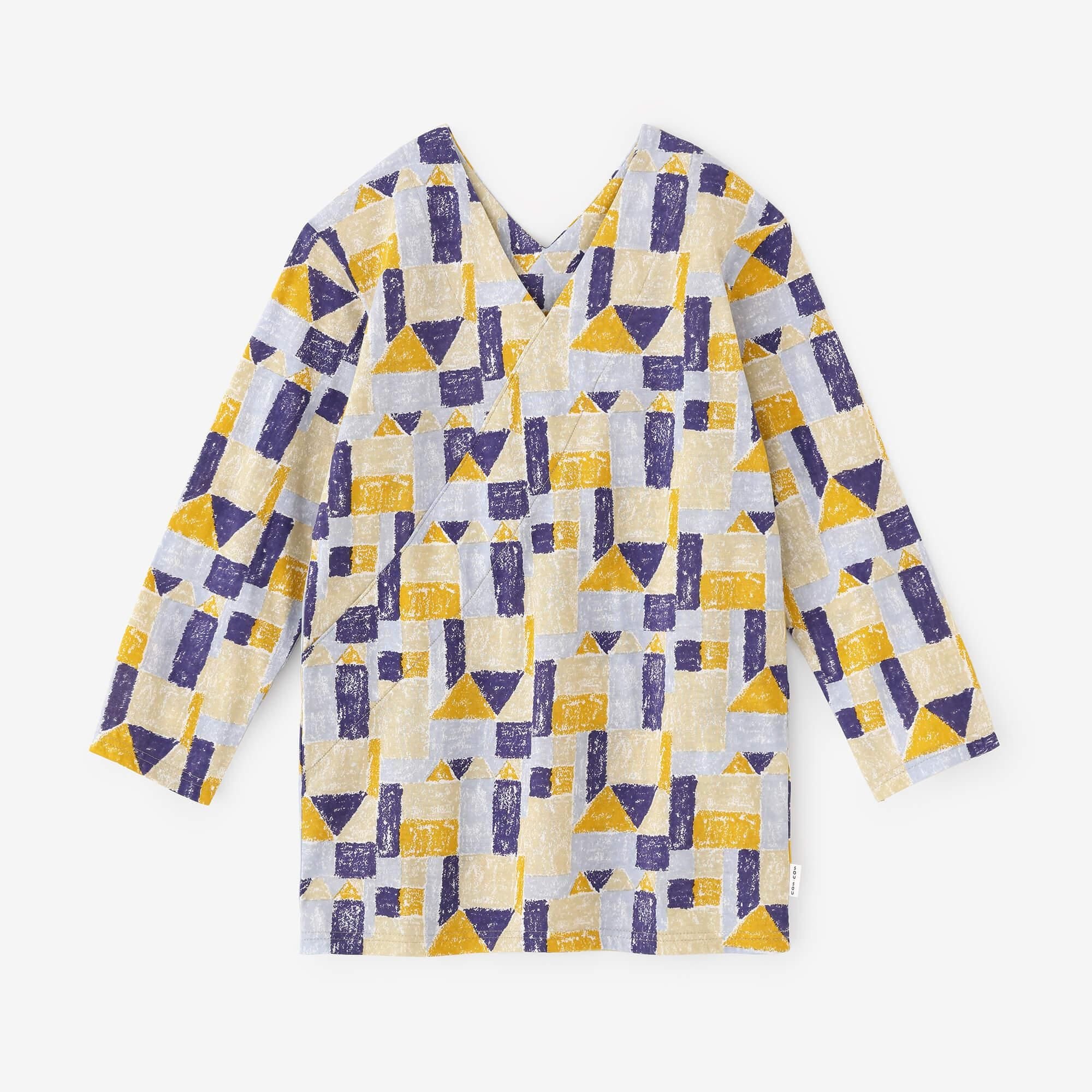 V領上衣 七分袖/積木之家