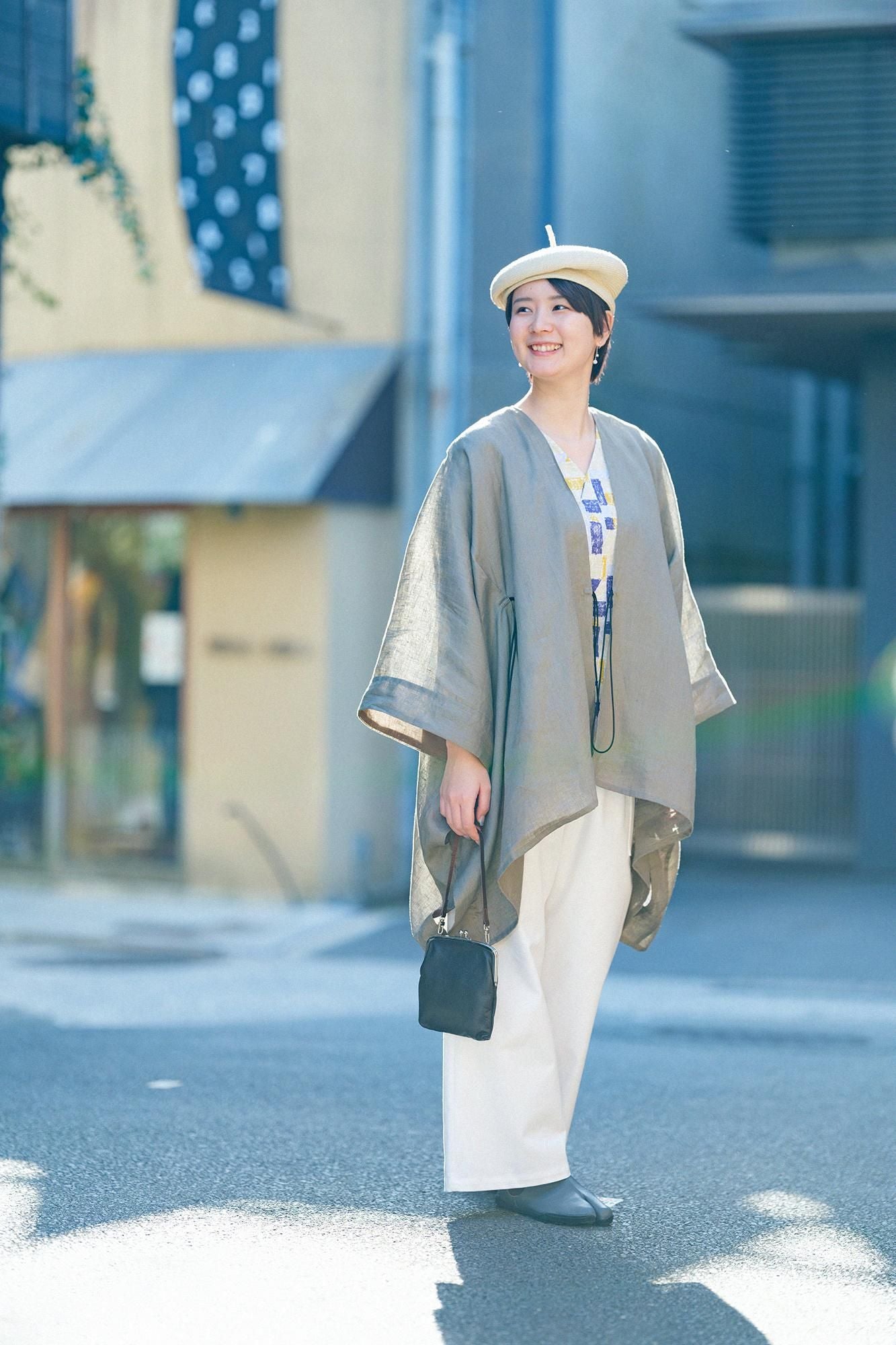 V領上衣 七分袖/積木之家