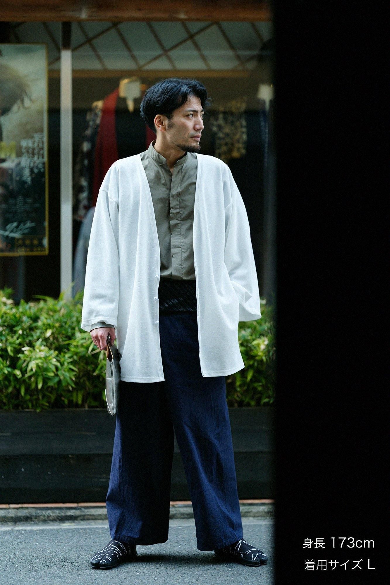 Cotton X Coolmax (R) 하치스아미 세다후우비(전율)/흰색