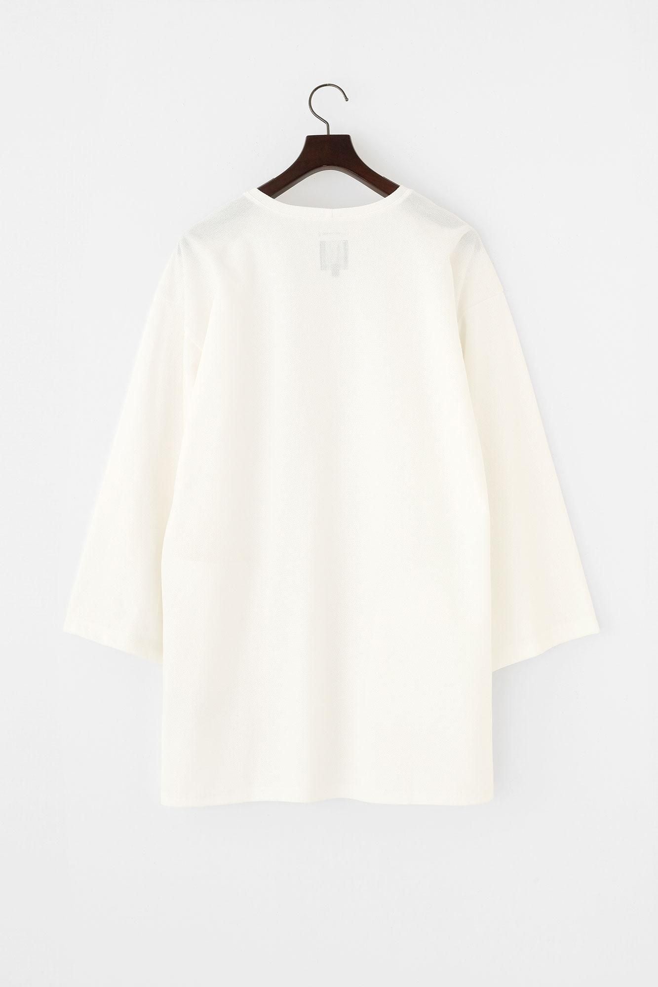 Cotton X Coolmax (R) 하치스아미 세다후우비(전율)/흰색