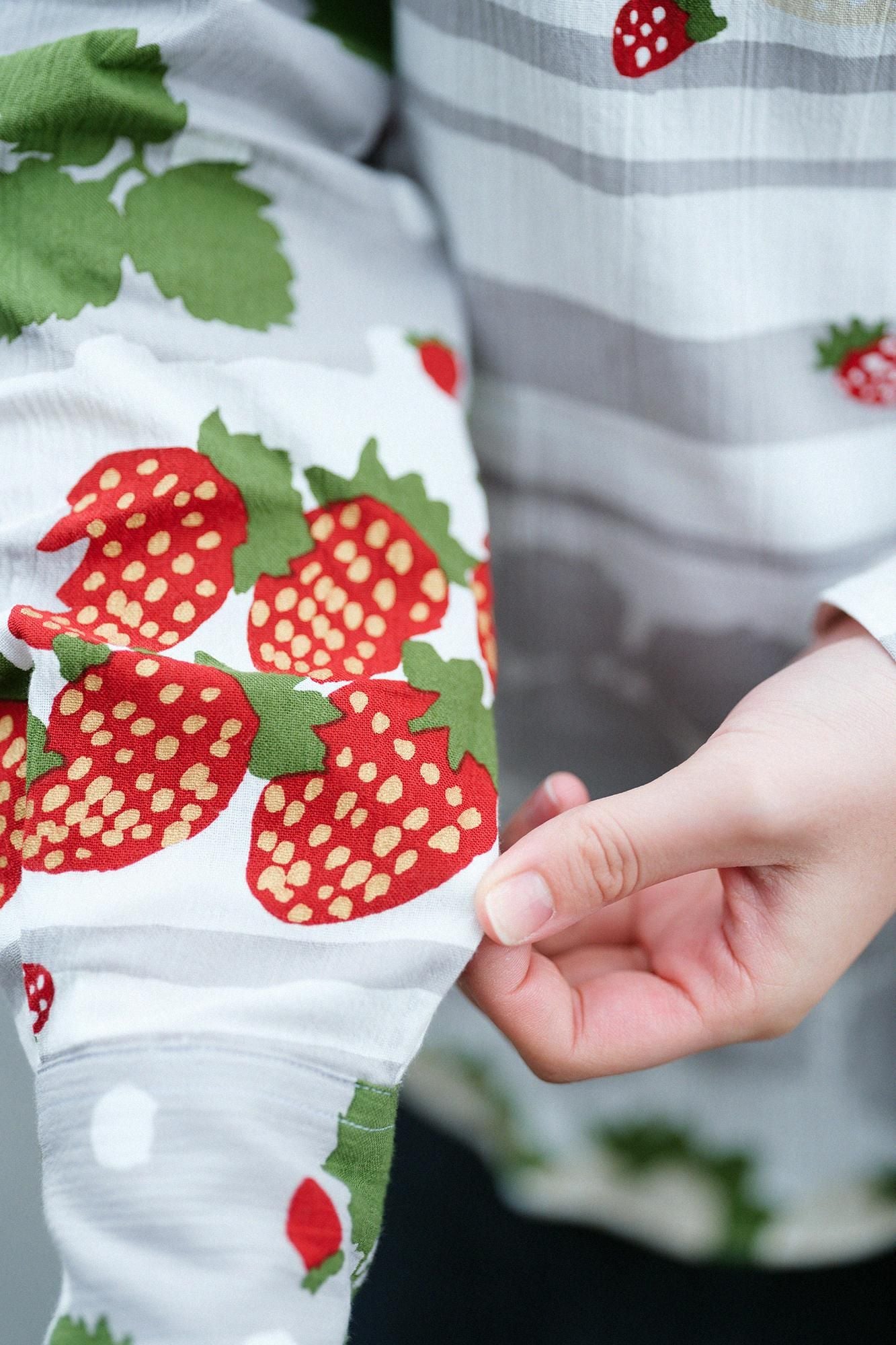 【net限定】高島縮 20/20 スタンドカラーシャツ/いちご摘み