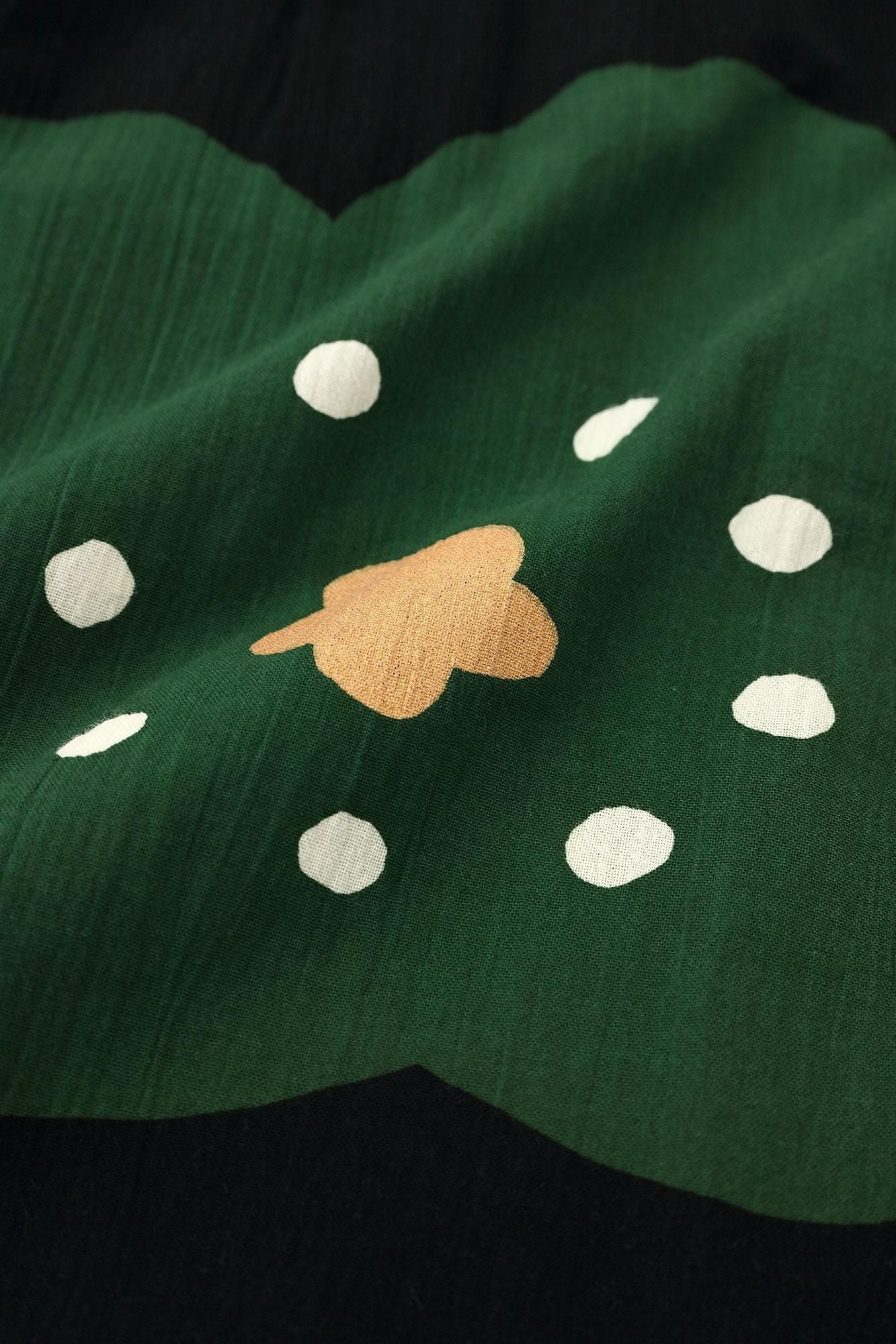 高島縮 20/20 スタンドカラーシャツ/ほほえみ 濡羽色(ぬればいろ)