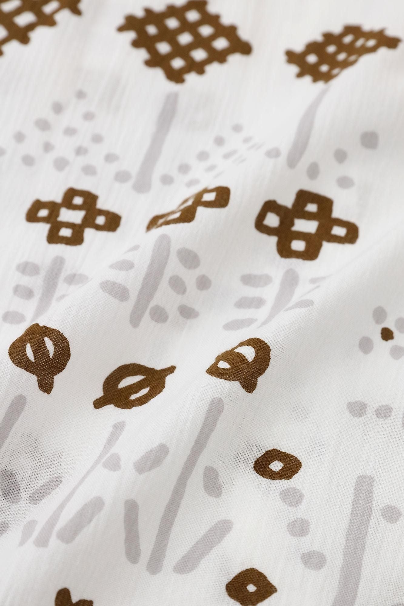 【net限定】高島縮 20/20 スタンドカラーシャツ/楚々(そそ)