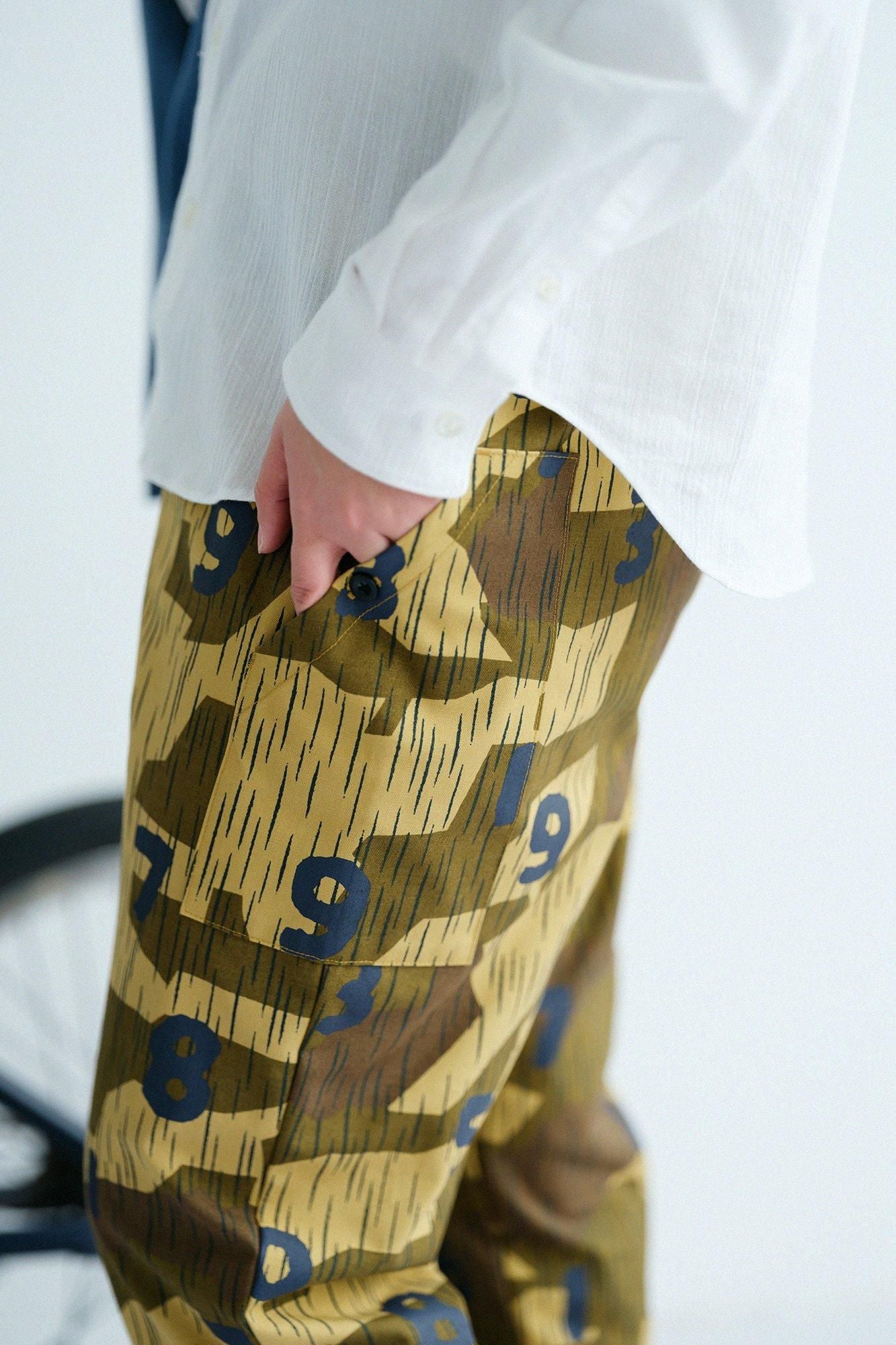 Cotton Canvas BIKE Steteco / splinter camo SO-SU-U