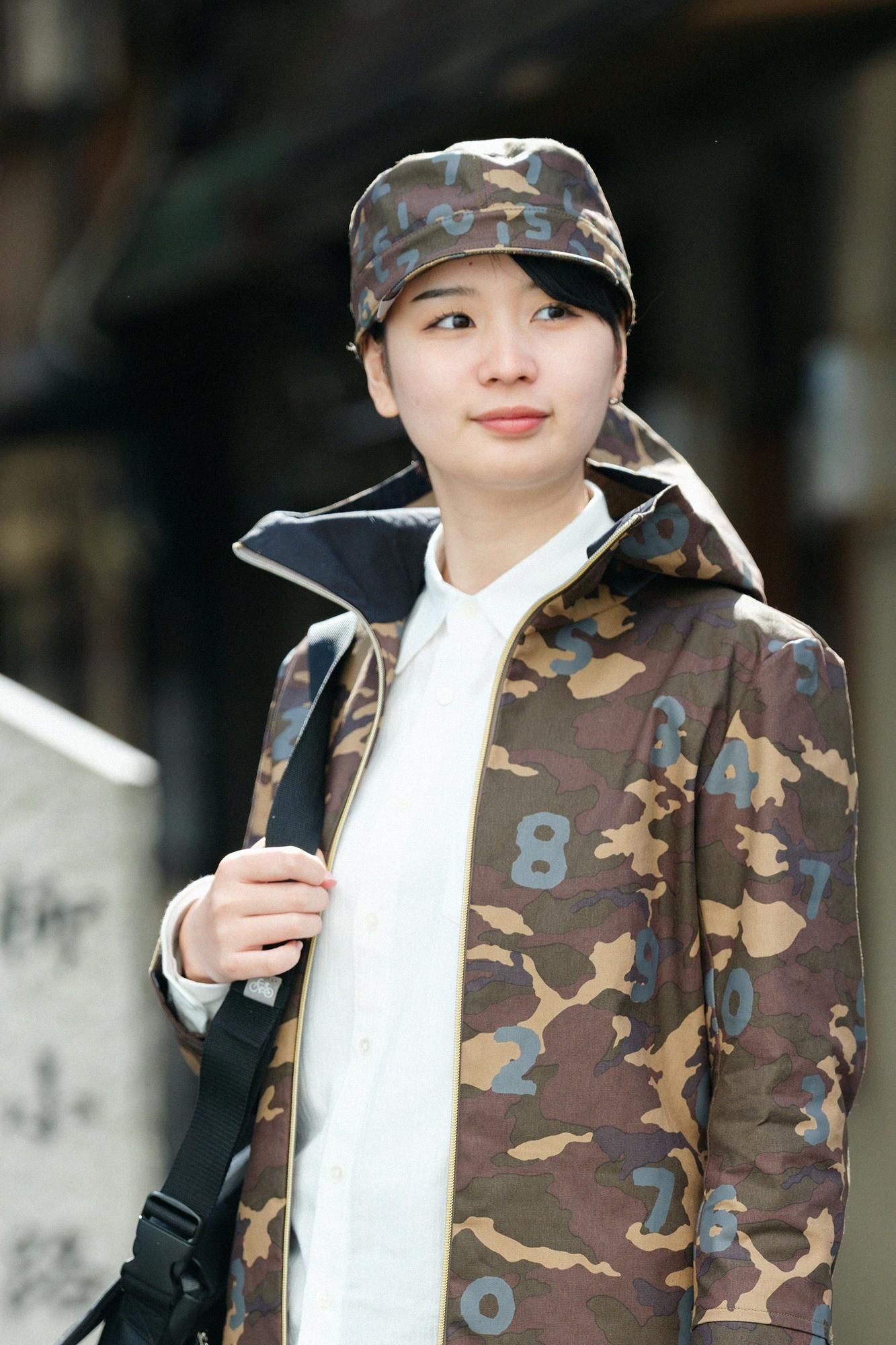 コットンキャンバス BIKEワークキャップ/camo SO-SU-U昆(こん) 上下 (しょうか) 桑染 (くわぞめ)