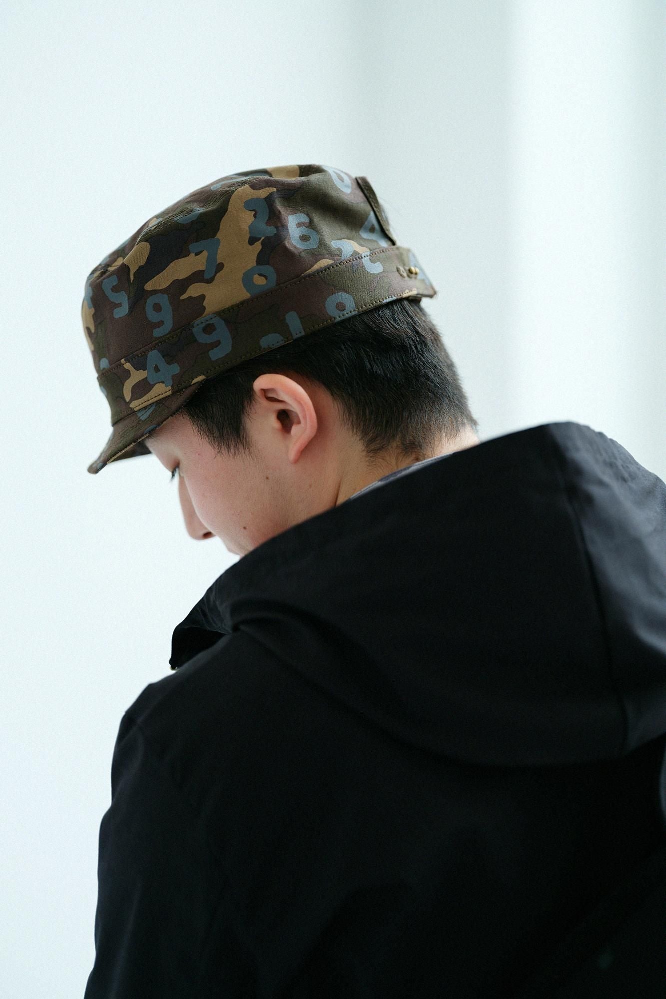 コットンキャンバス BIKEワークキャップ/camo SO-SU-U昆(こん) 上下 (しょうか) 桑染 (くわぞめ)