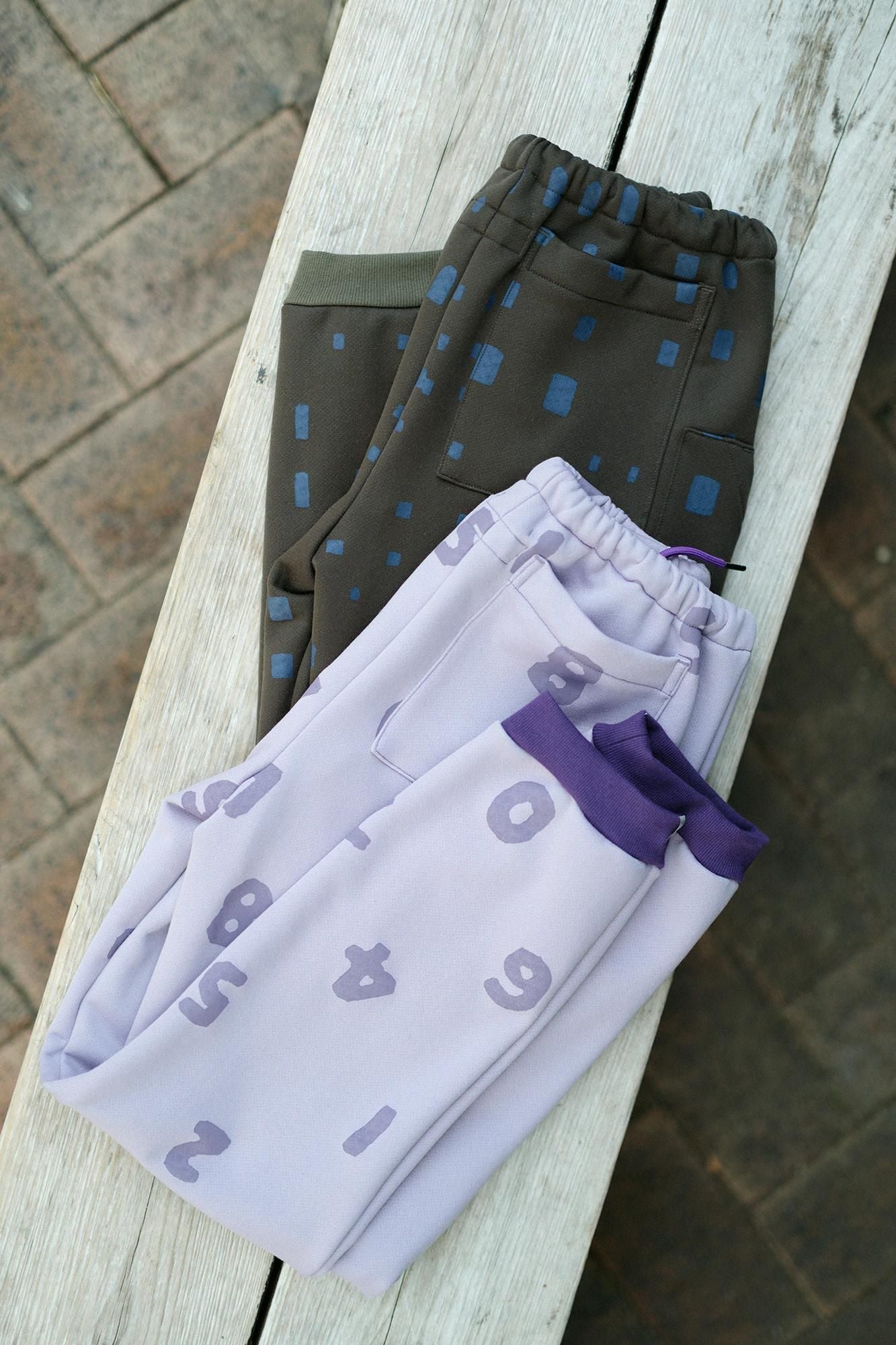 Latch Pile Knit BIKE Pants/llaBeModern.Da ×SO-SU-U