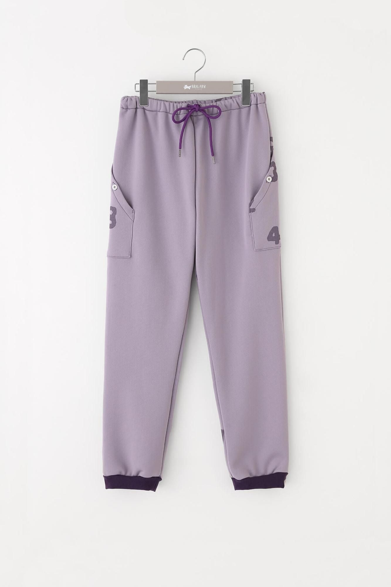 Latch Pile Knit BIKE Pants/llaBeModern.Da ×SO-SU-U