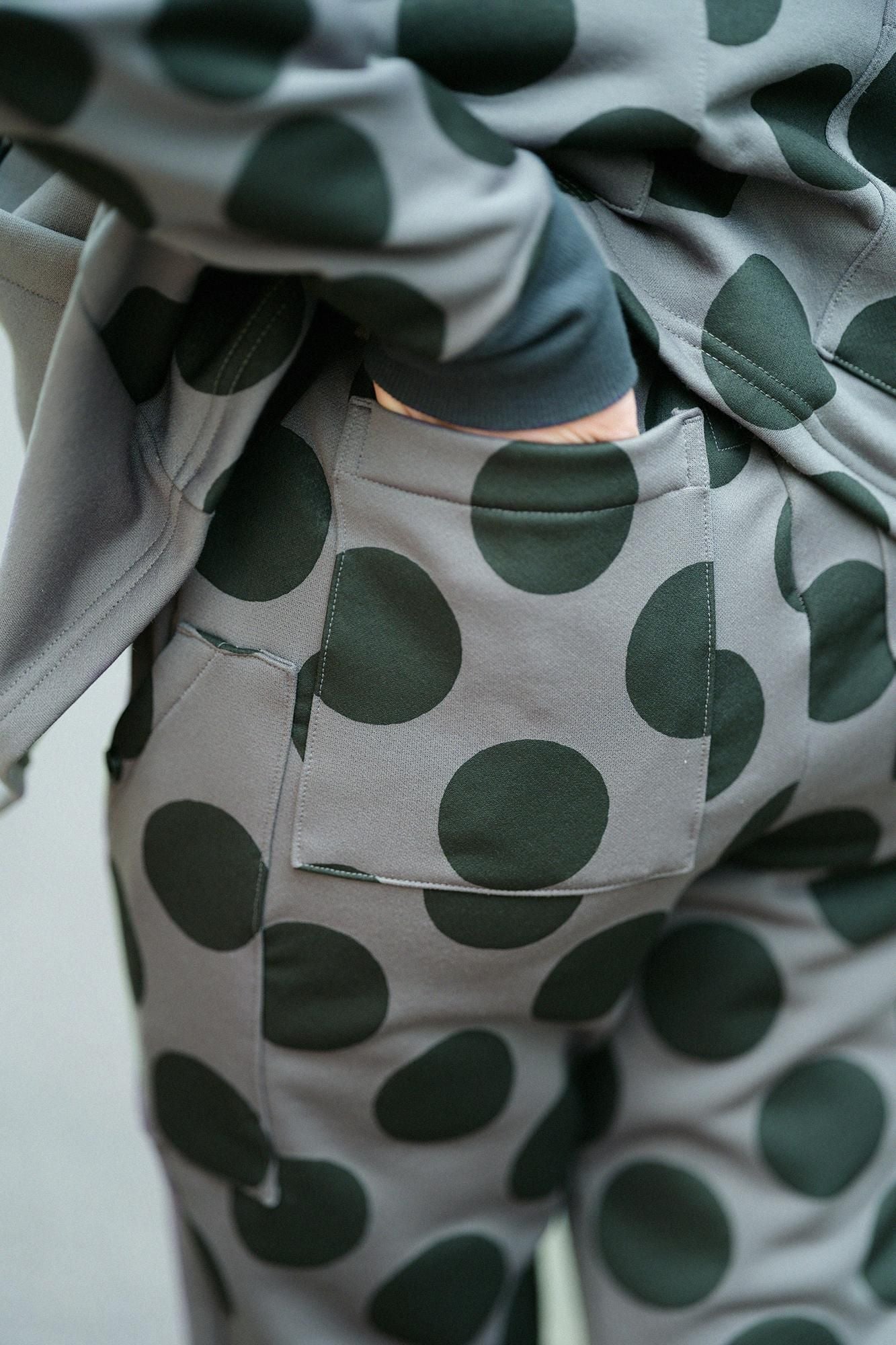 Latch Pile Knit BIKE Pants / Grey × MBP