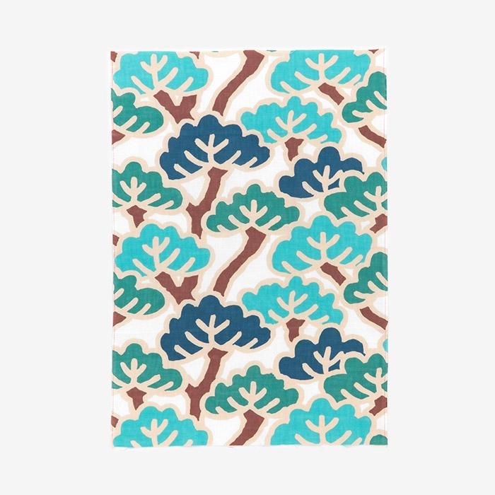 Isemomen Cotton Textile Handkerchief(Short)/ Beauty of Pine