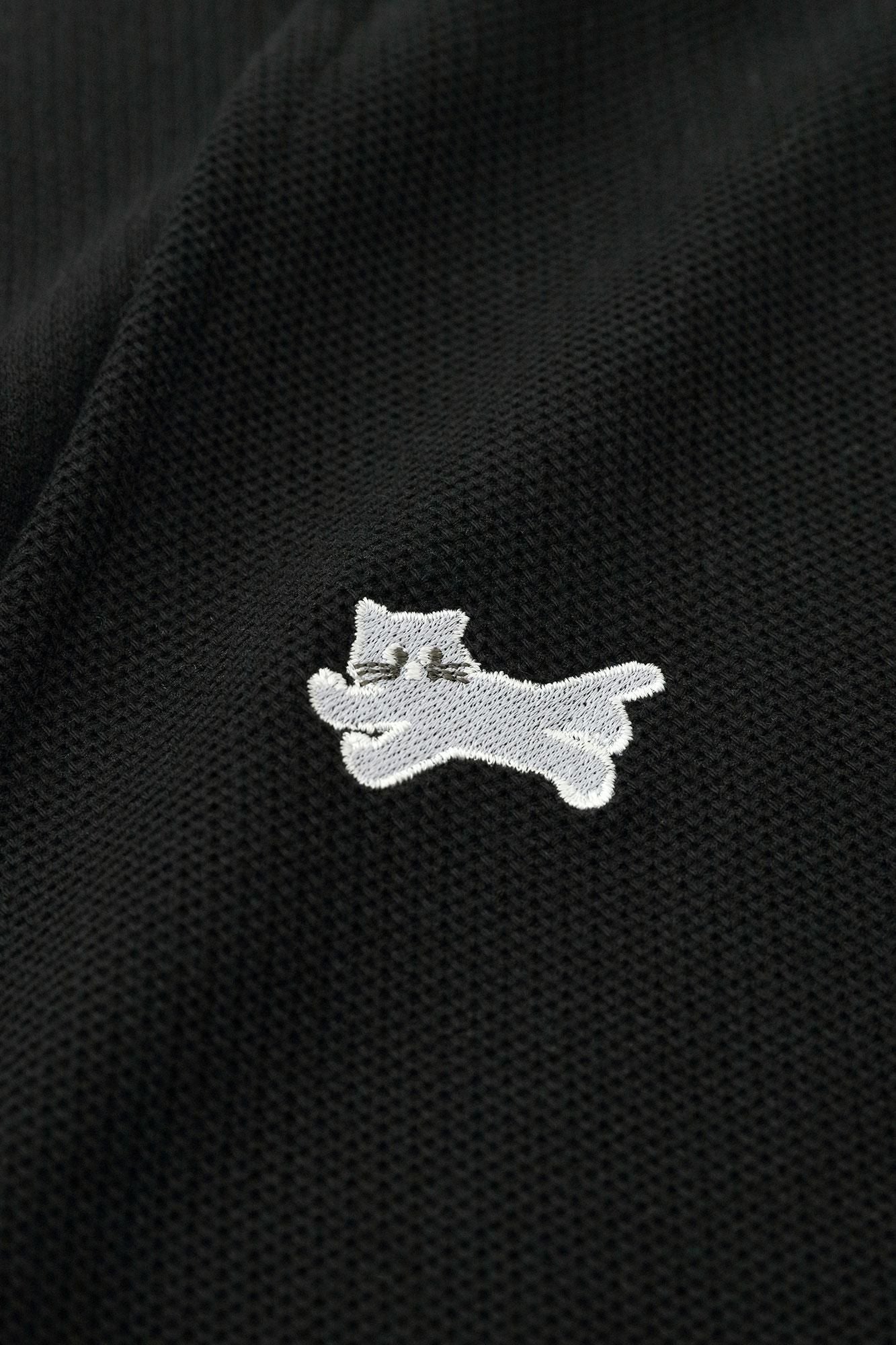 【仅限网购】Kanoko 针织 V 领 L/S 开衫/黑色