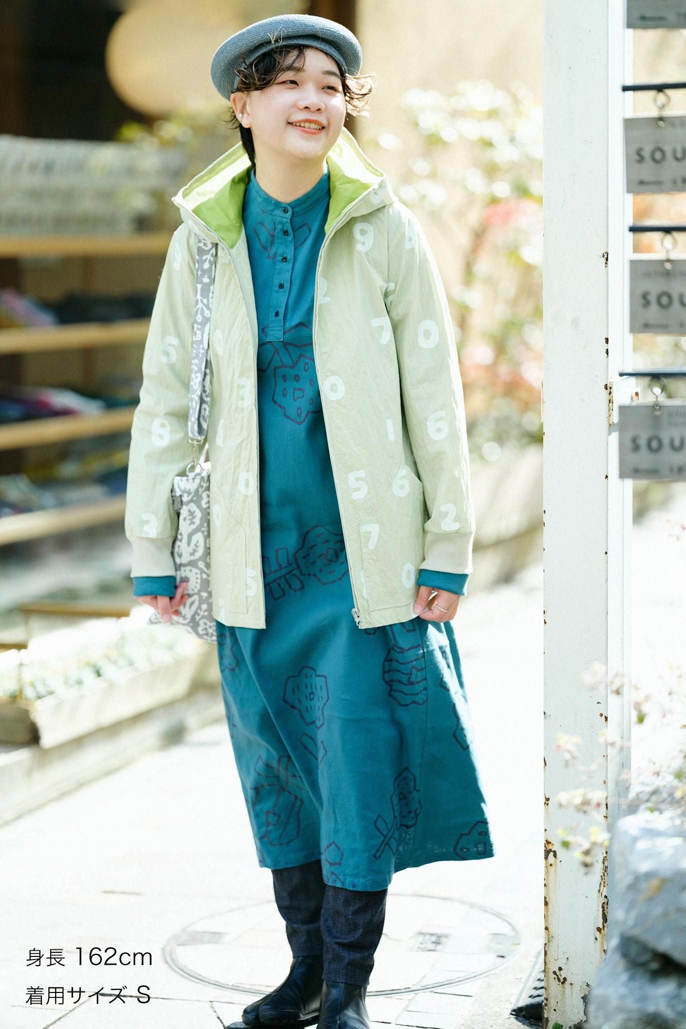【Online】Typewriter Cloth BIKE Parka/SO-SU-U Young Bud Color