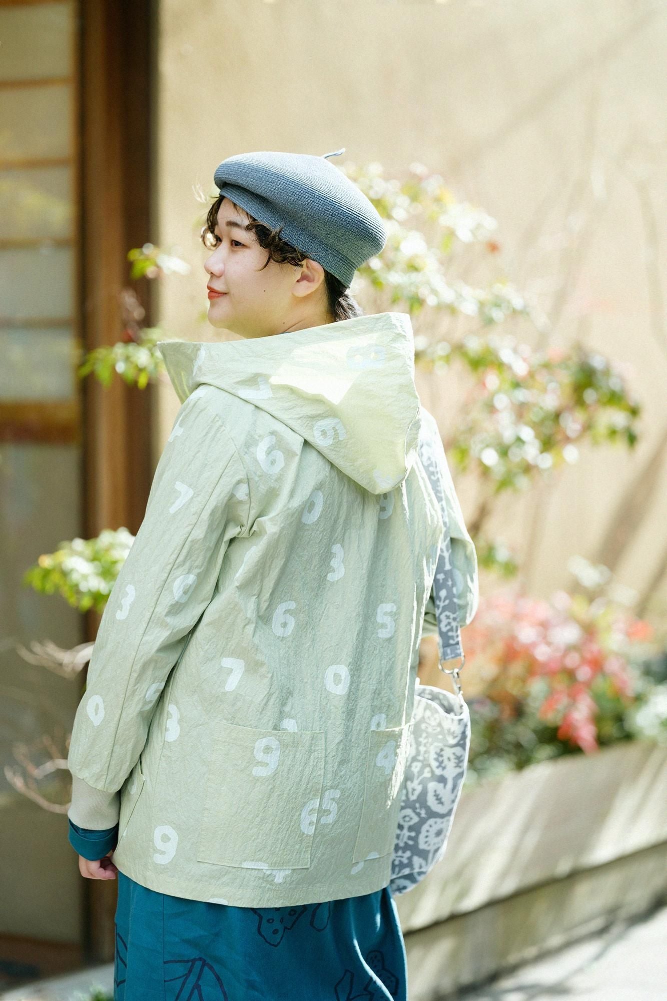 【Online】Typewriter Cloth BIKE Parka/SO-SU-U Young Bud Color
