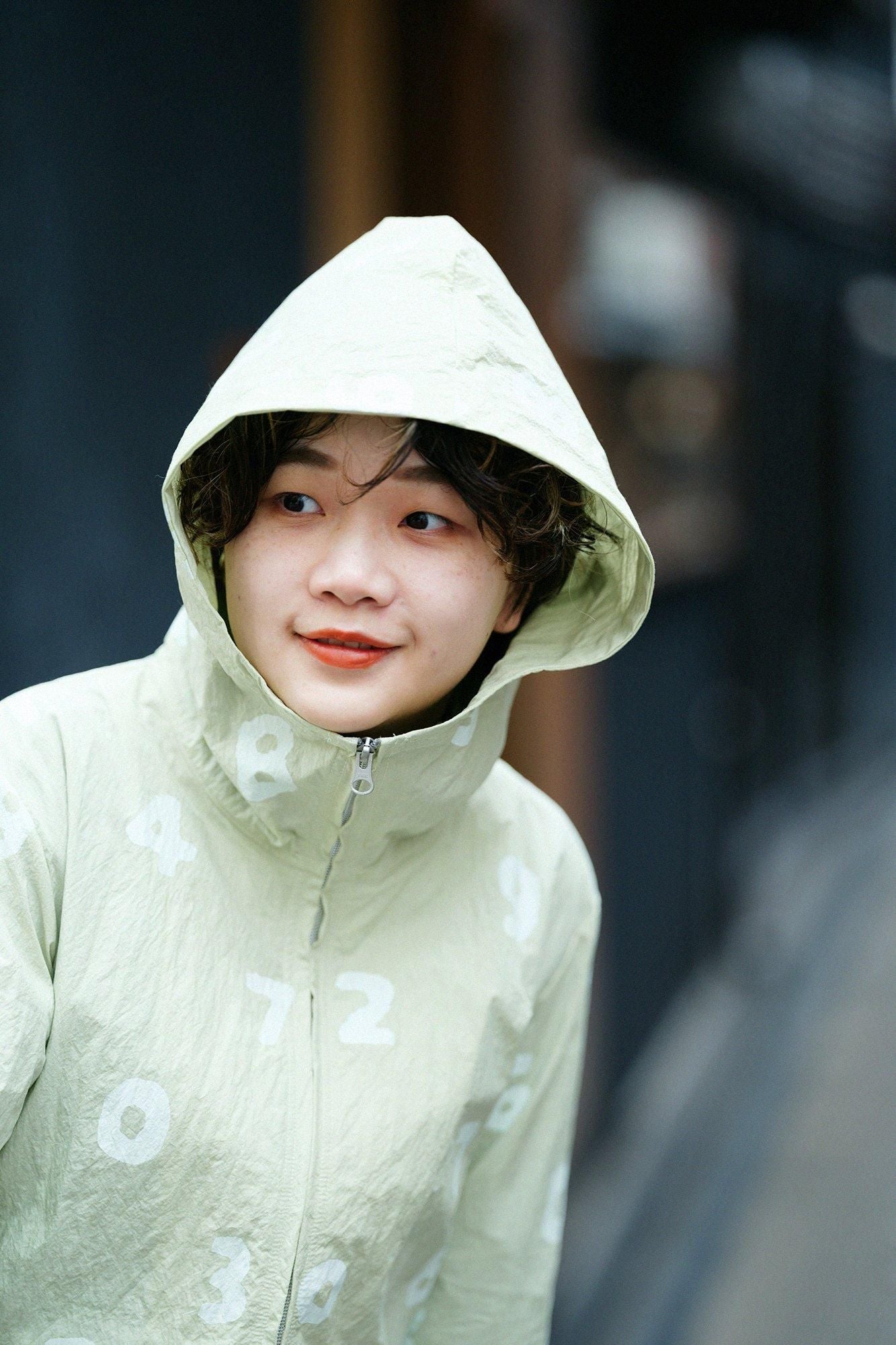 【Online】Typewriter Cloth BIKE Parka/SO-SU-U Young Bud Color